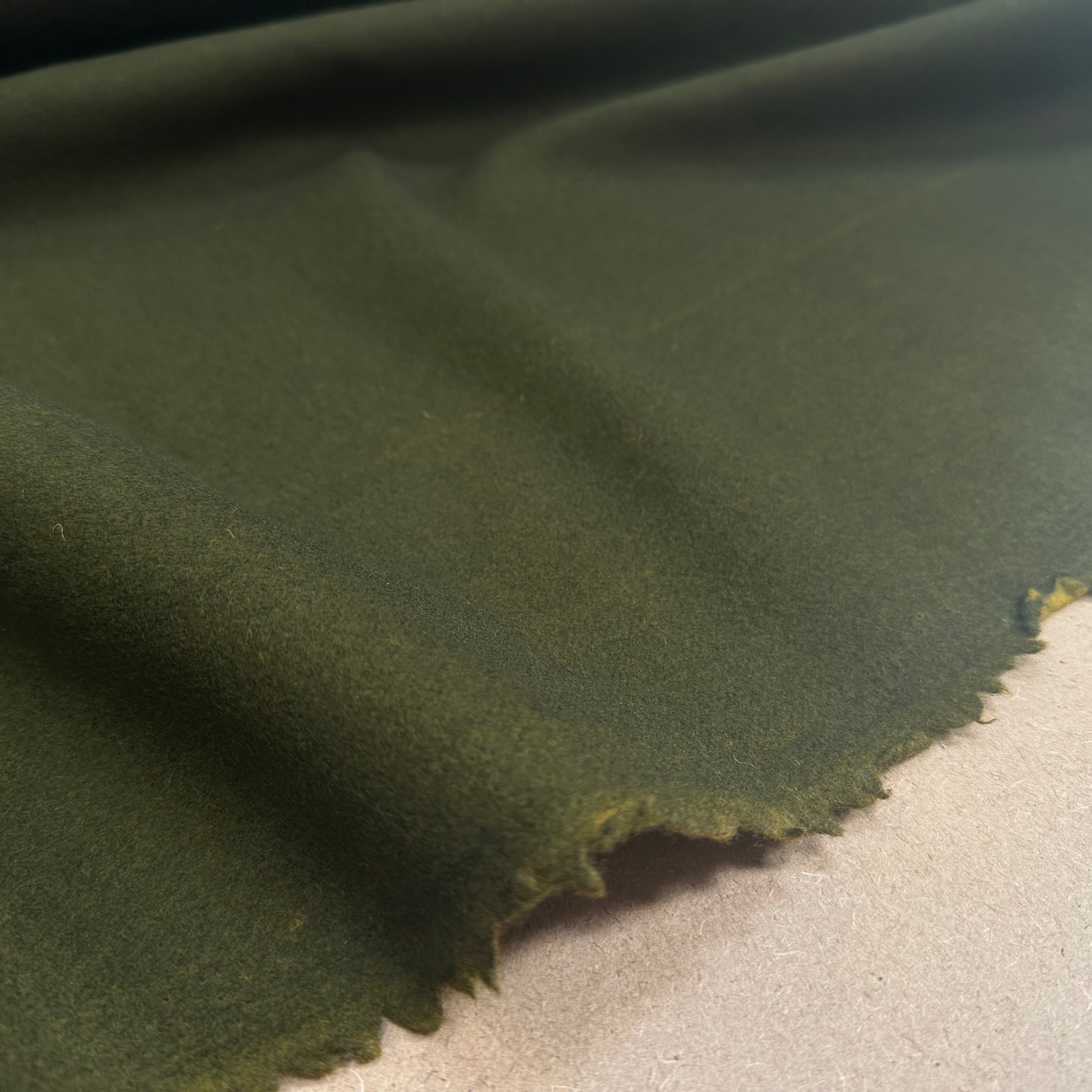 CABAN MOUTARDE BI FACE KHAKI 80% LAINE VIERGE - My Little Coupon