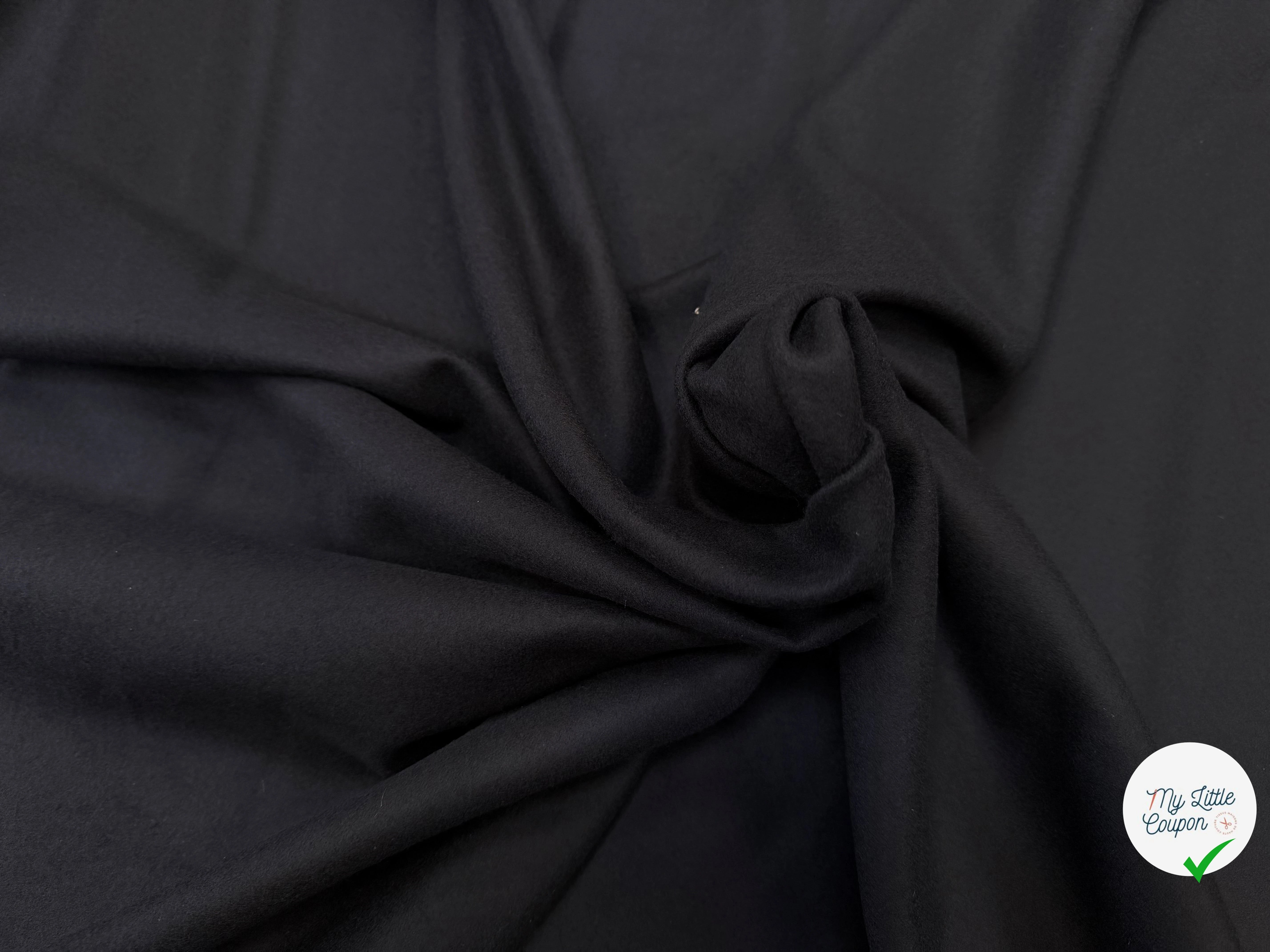 CABAN NOIR PROFOND EN CACHEMIRE - My Little Coupon