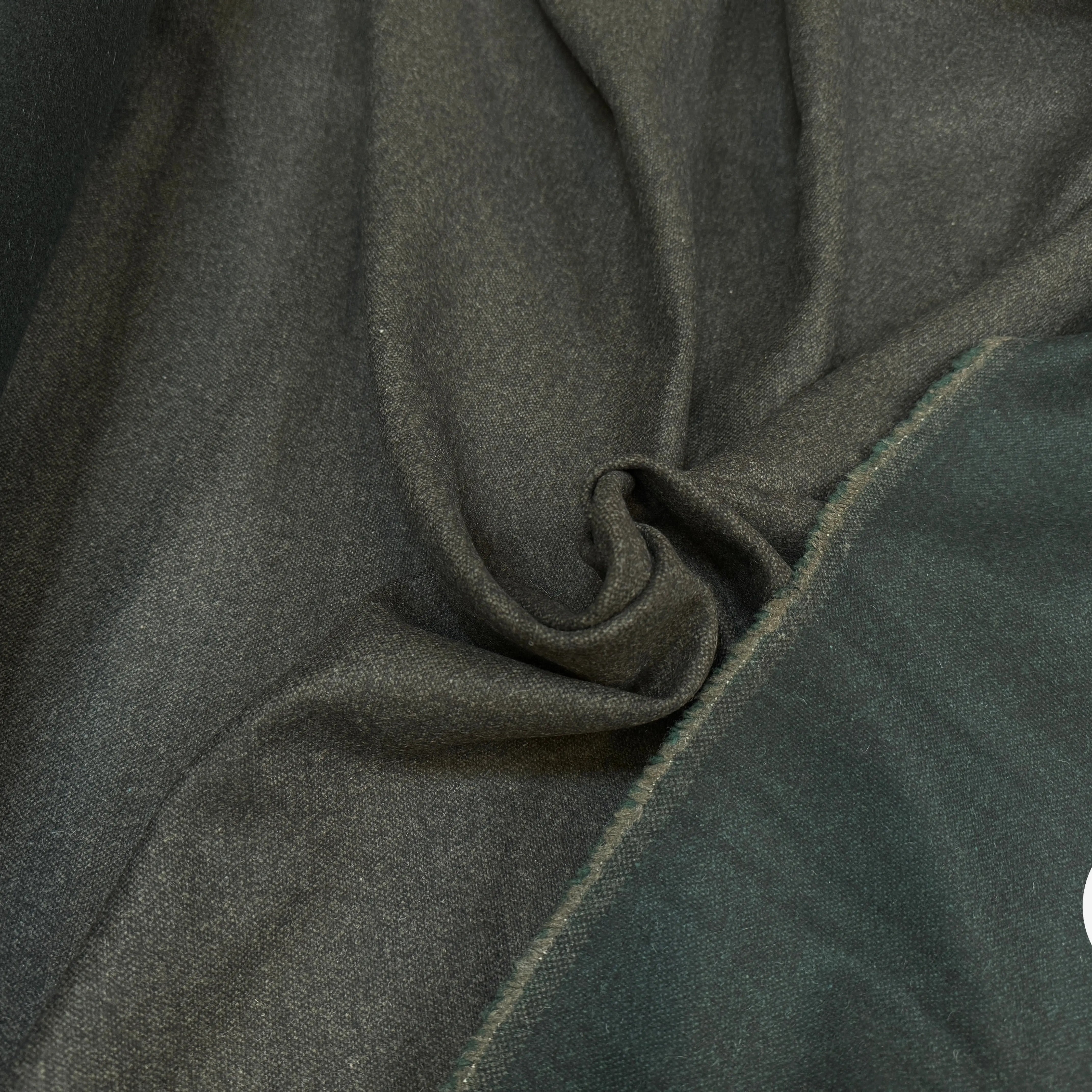 CABAN VERT CHINÉ 80% LAINE VIERGE REVERSIBLE - My Little Coupon