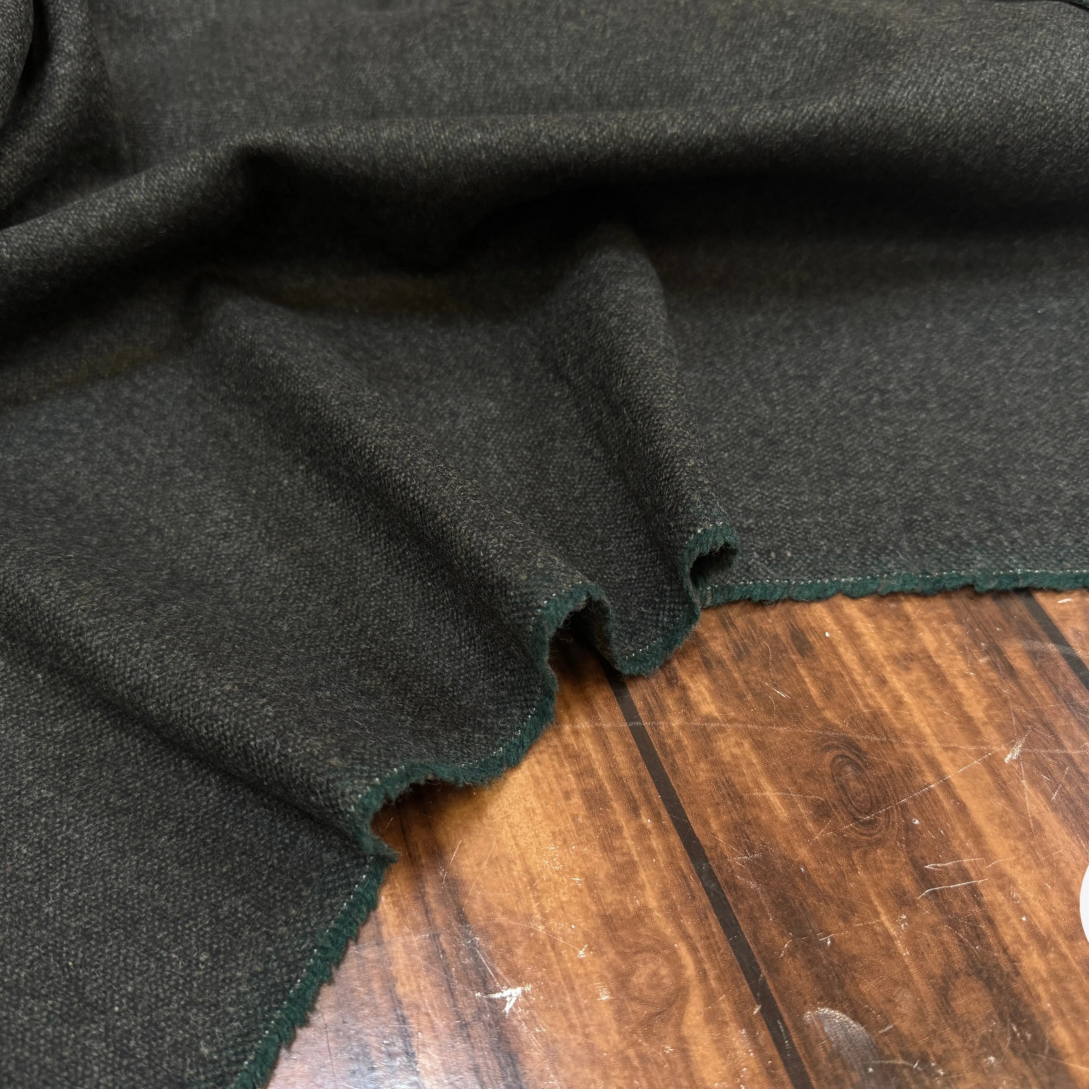 CABAN VERT CHINÉ 80% LAINE VIERGE REVERSIBLE - My Little Coupon