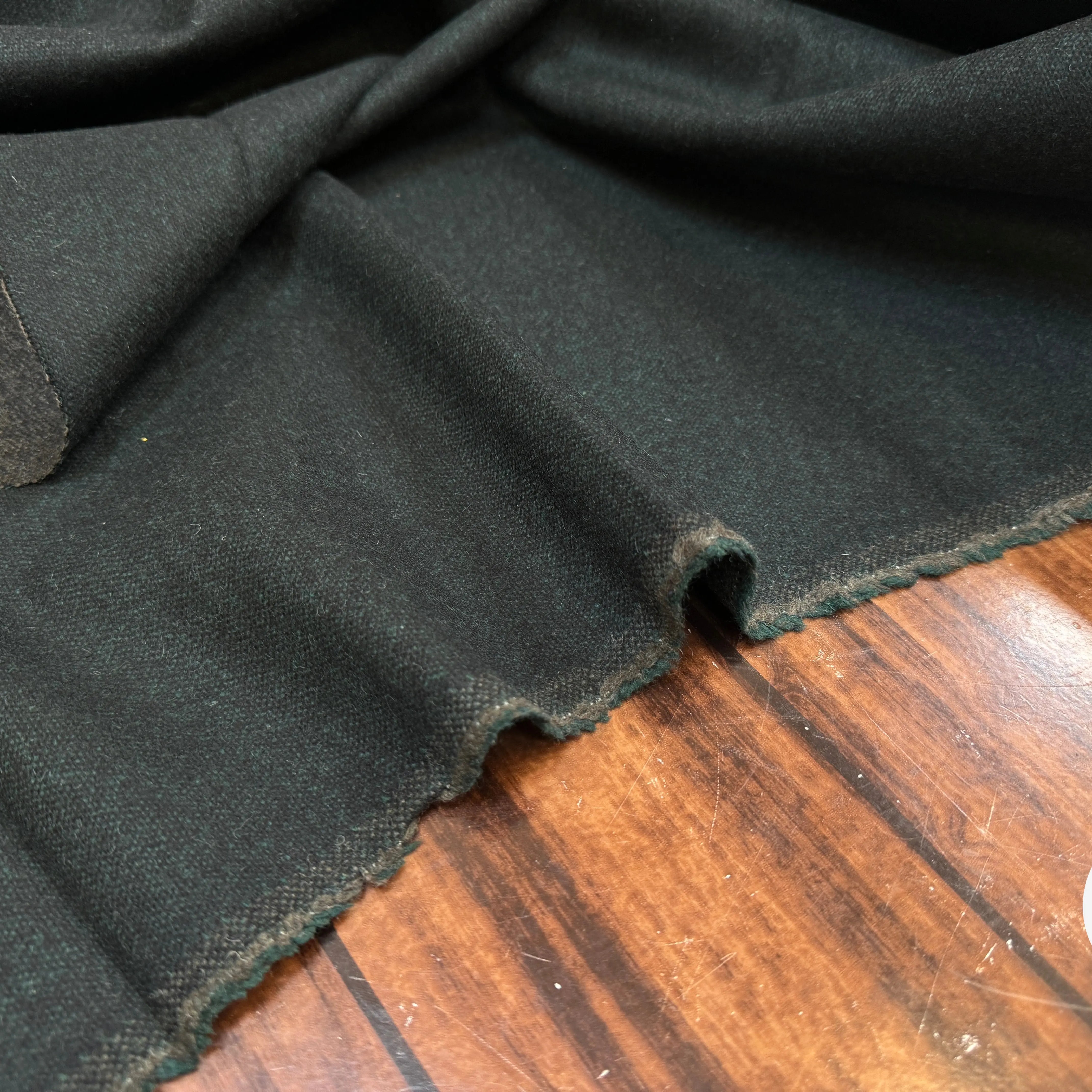 CABAN VERT CHINÉ 80% LAINE VIERGE REVERSIBLE - My Little Coupon