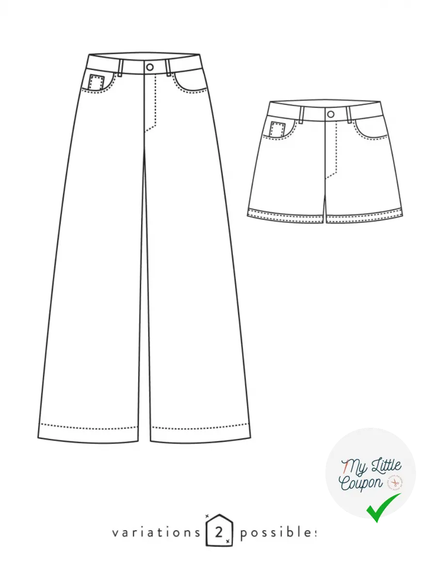 CALIFORNIA ATELIER SCÄMMIT - My Little Coupon - tissu - coudre