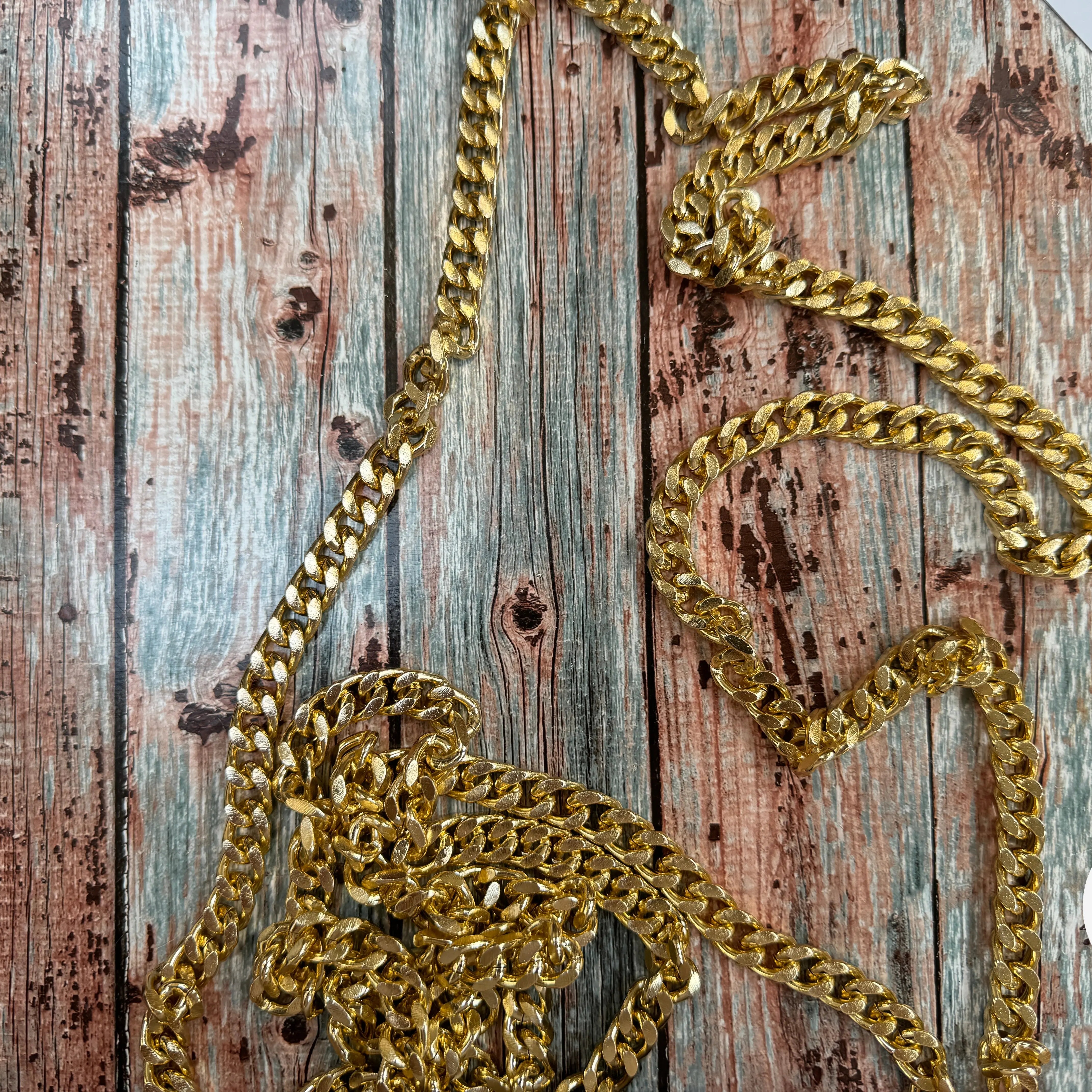 CHAÎNE MAILLE FORÇAT DORÉ - My Little Coupon