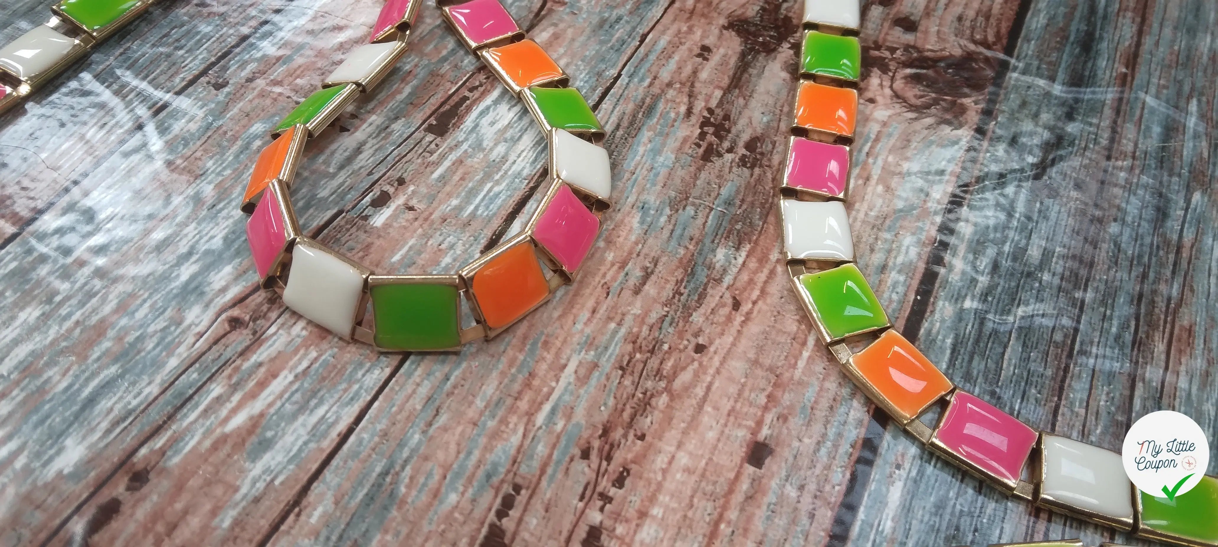 CHAÎNE MOSAÏQUE SWEET COLOR - My Little Coupon