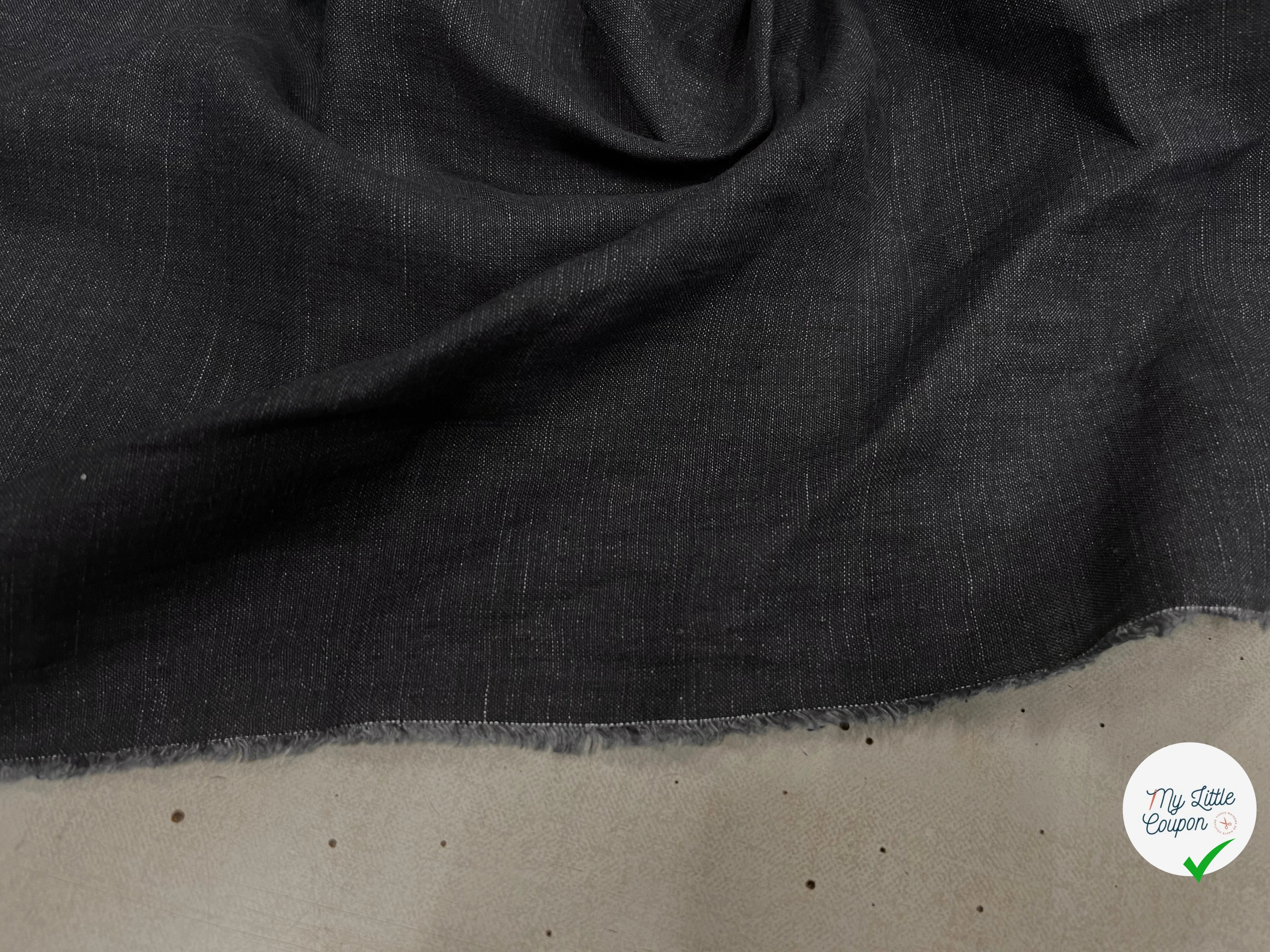 CHAMBRAY DE COTON GRIS 153CM - My Little Coupon