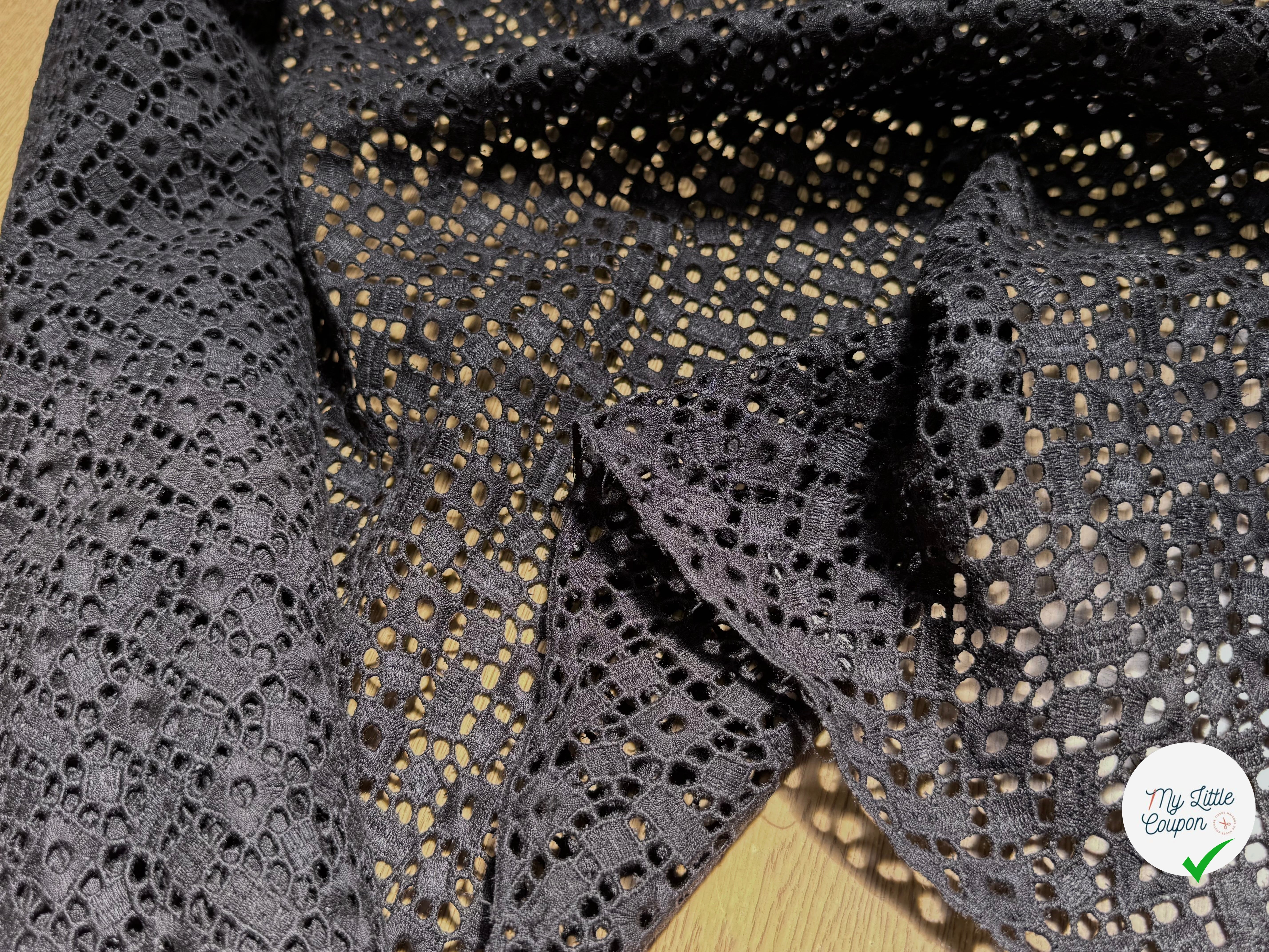 DENTELLE RIGIDE NOIR - My Little Coupon