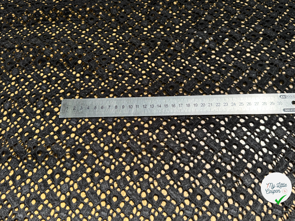 DENTELLE RIGIDE NOIR - My Little Coupon