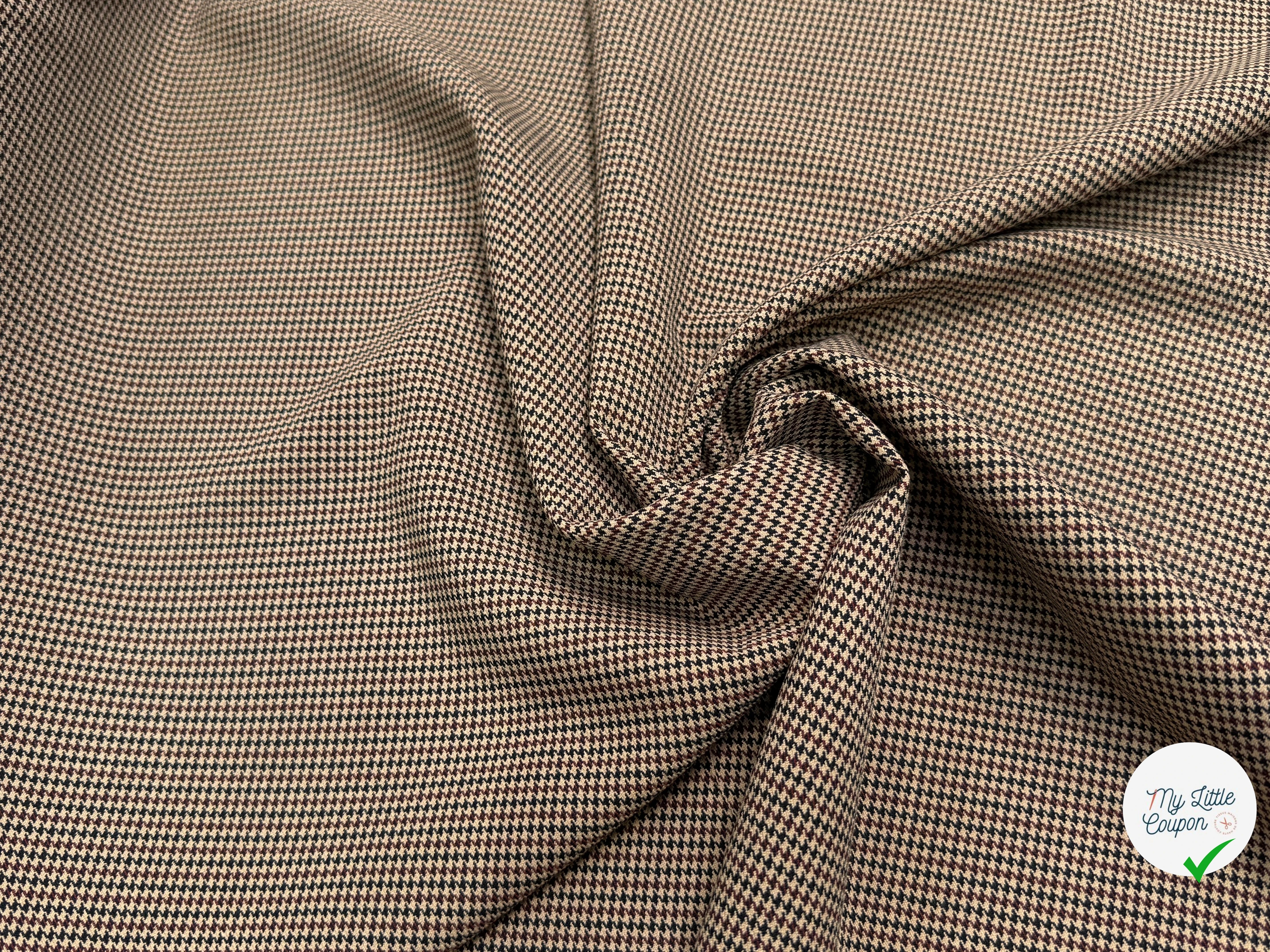 DRAPERIE PIED DE COQ MULTICO TAUPE - My Little Coupon
