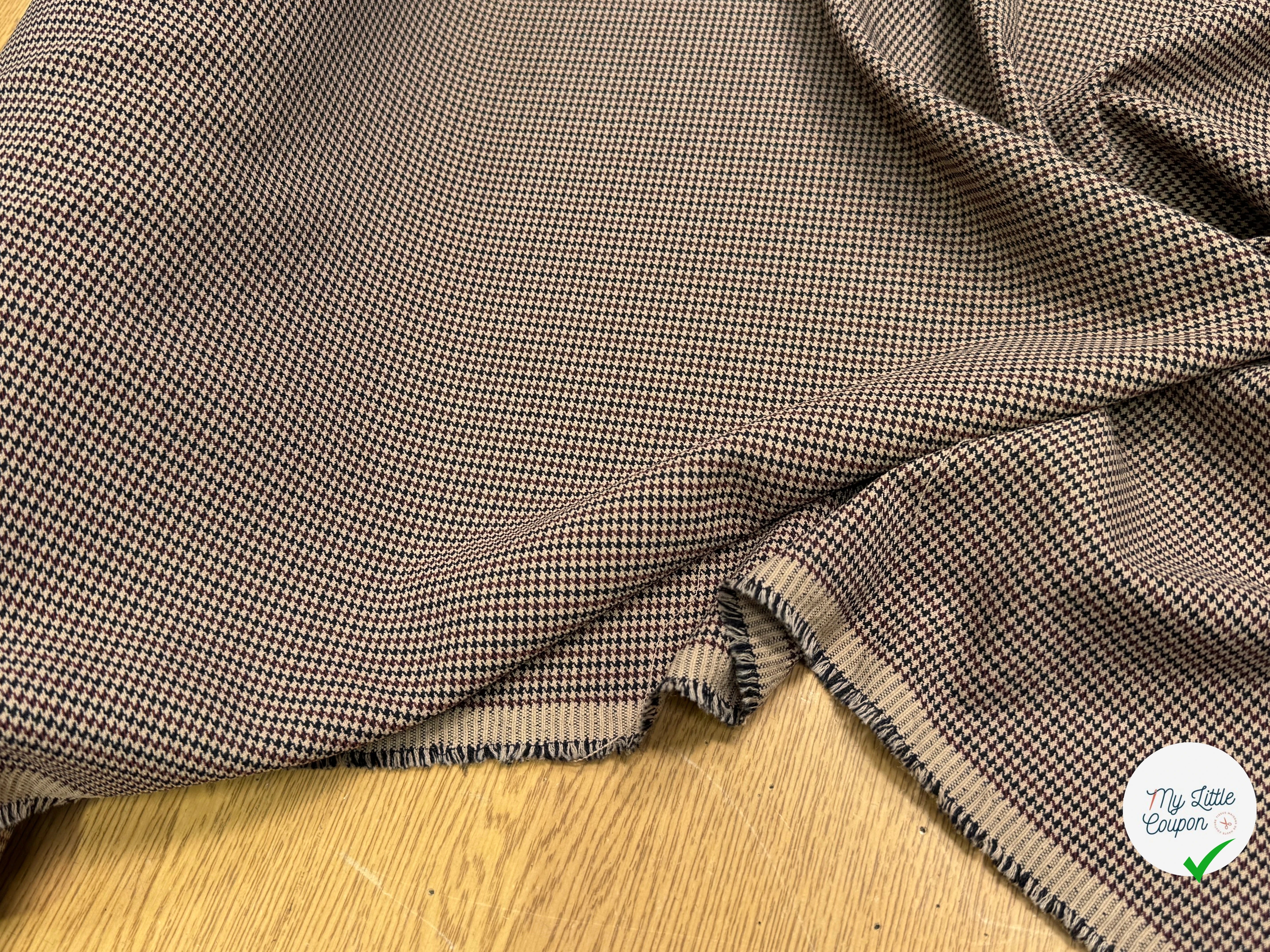 DRAPERIE PIED DE COQ MULTICO TAUPE - My Little Coupon