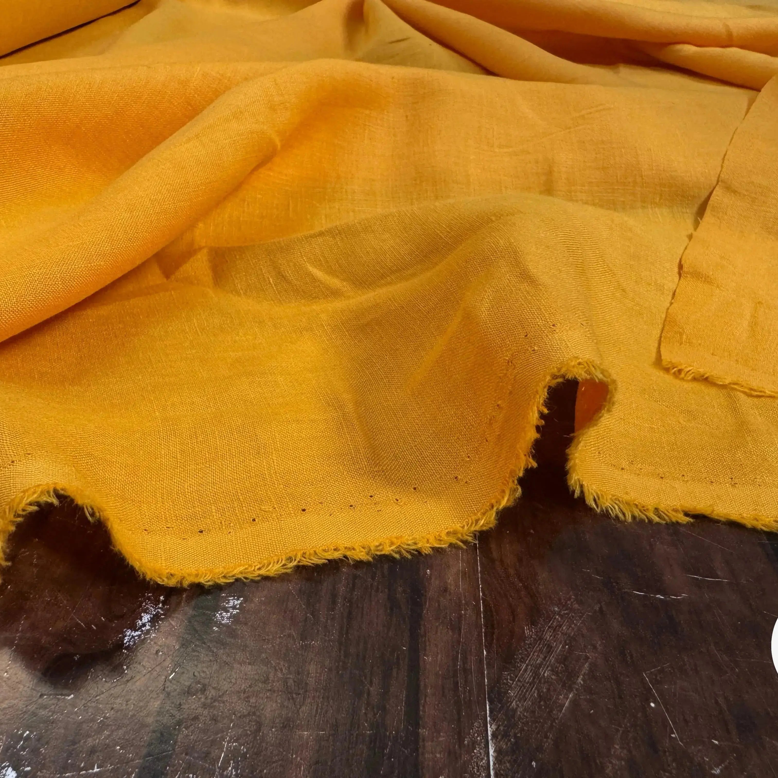 SOFT LINEN VOILE, Dark Honey - My Little Coupon