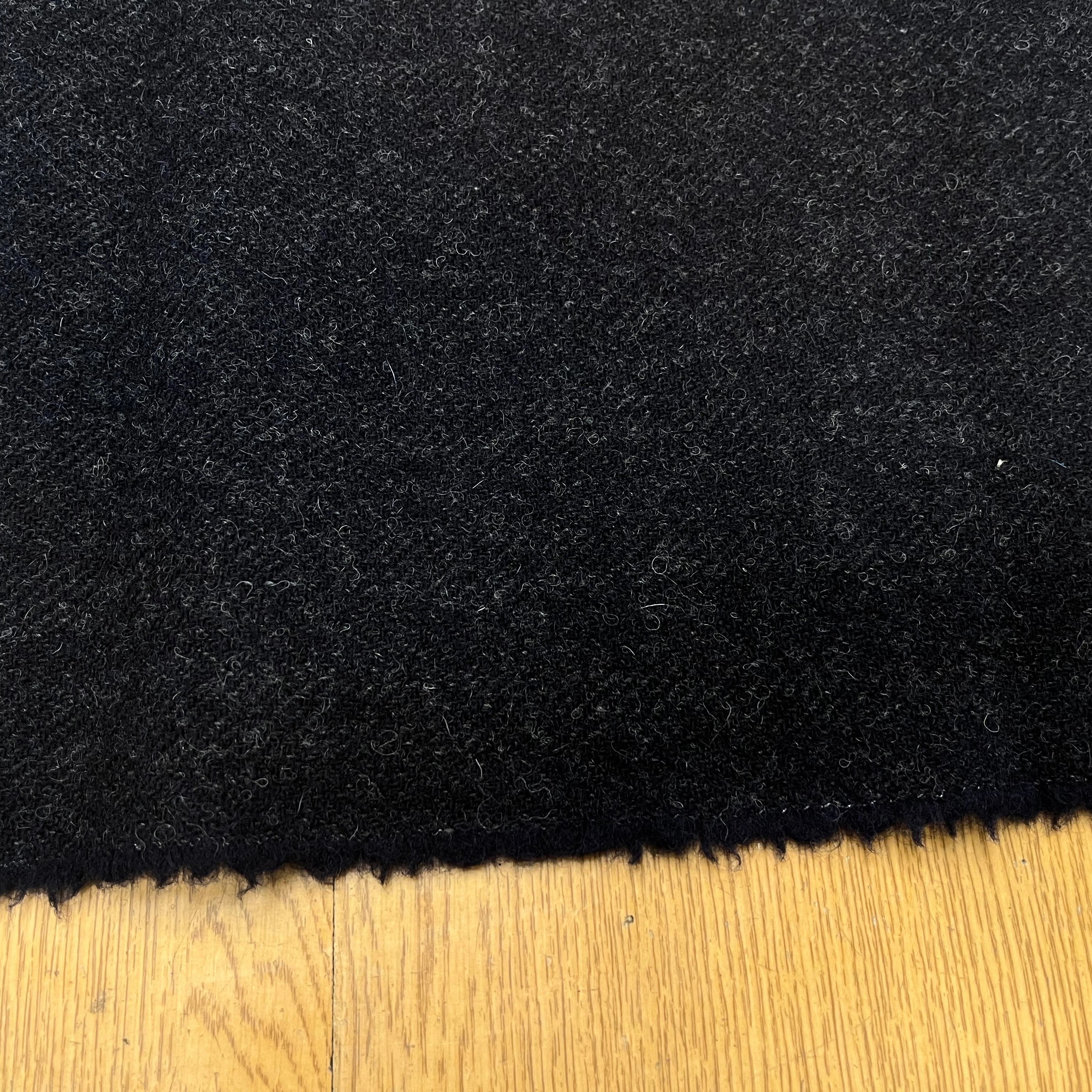 (CHUTE)CABAN DE LAINE BLEU GRIS CROCHET - My Little Coupon