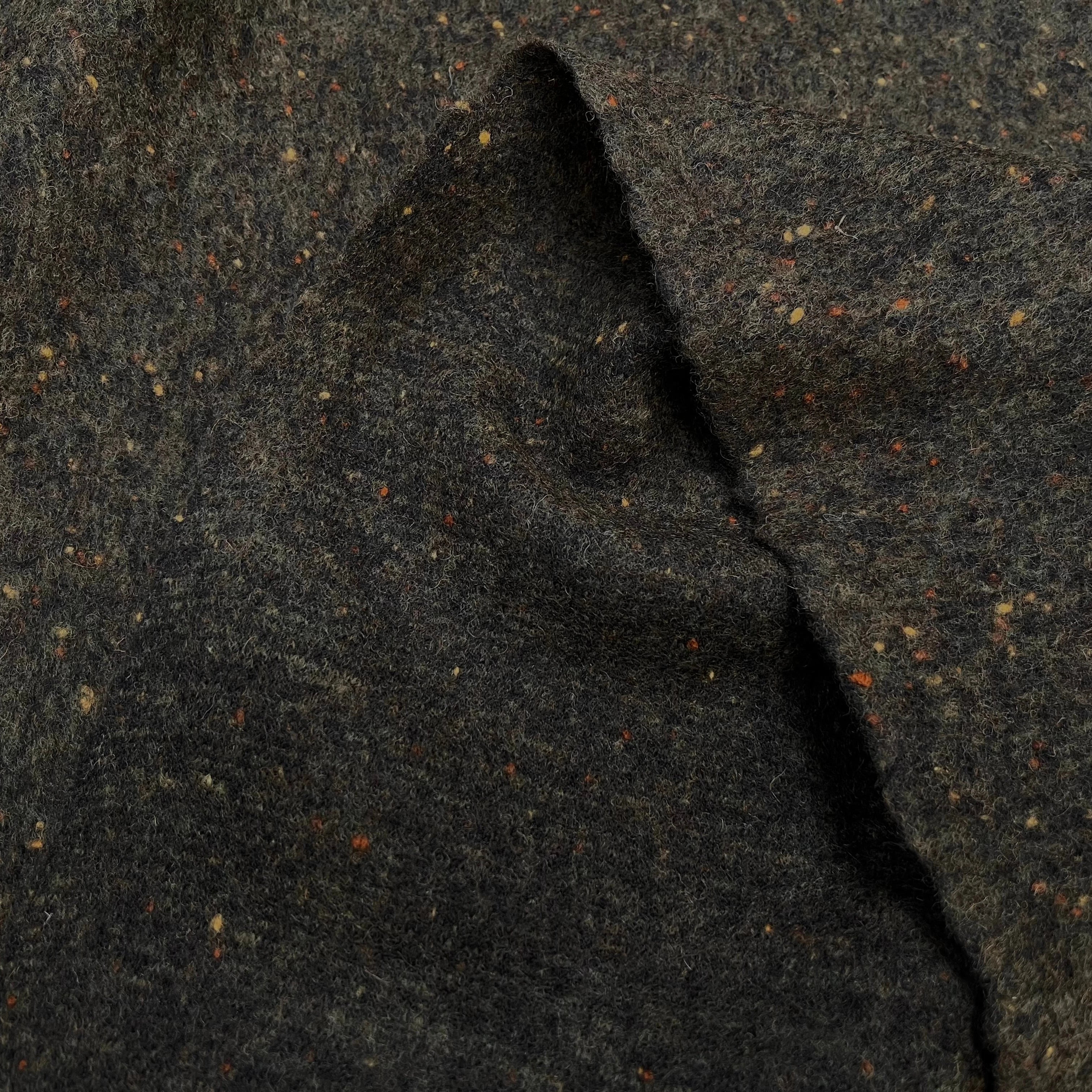 (CHUTE)LAINAGE MANTEAU MOUCHETÉ VERT TACHETÉ - My Little Coupon