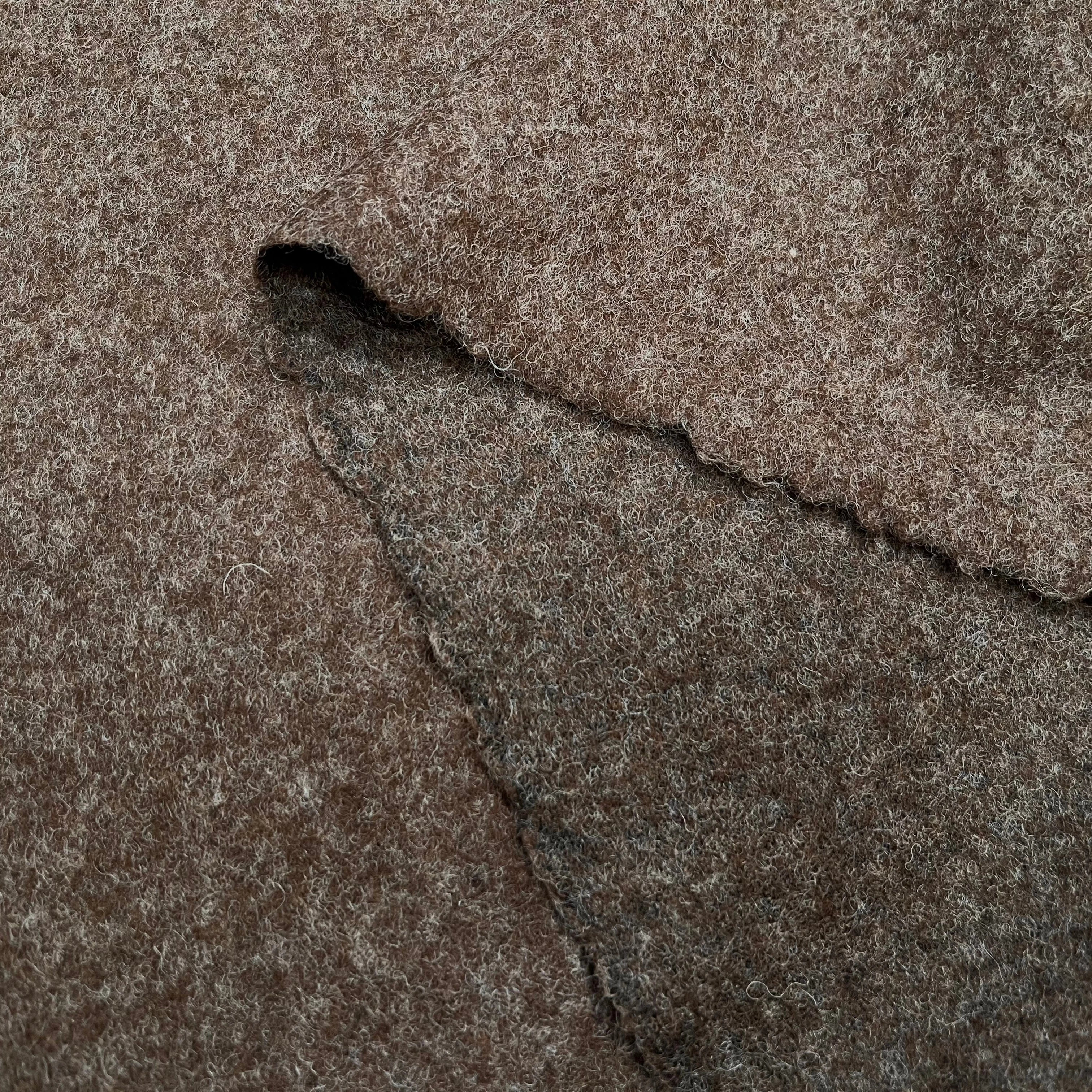 (CHUTE)LAINAGE MOUCHETÉ MARRON GLACÉ - My Little Coupon