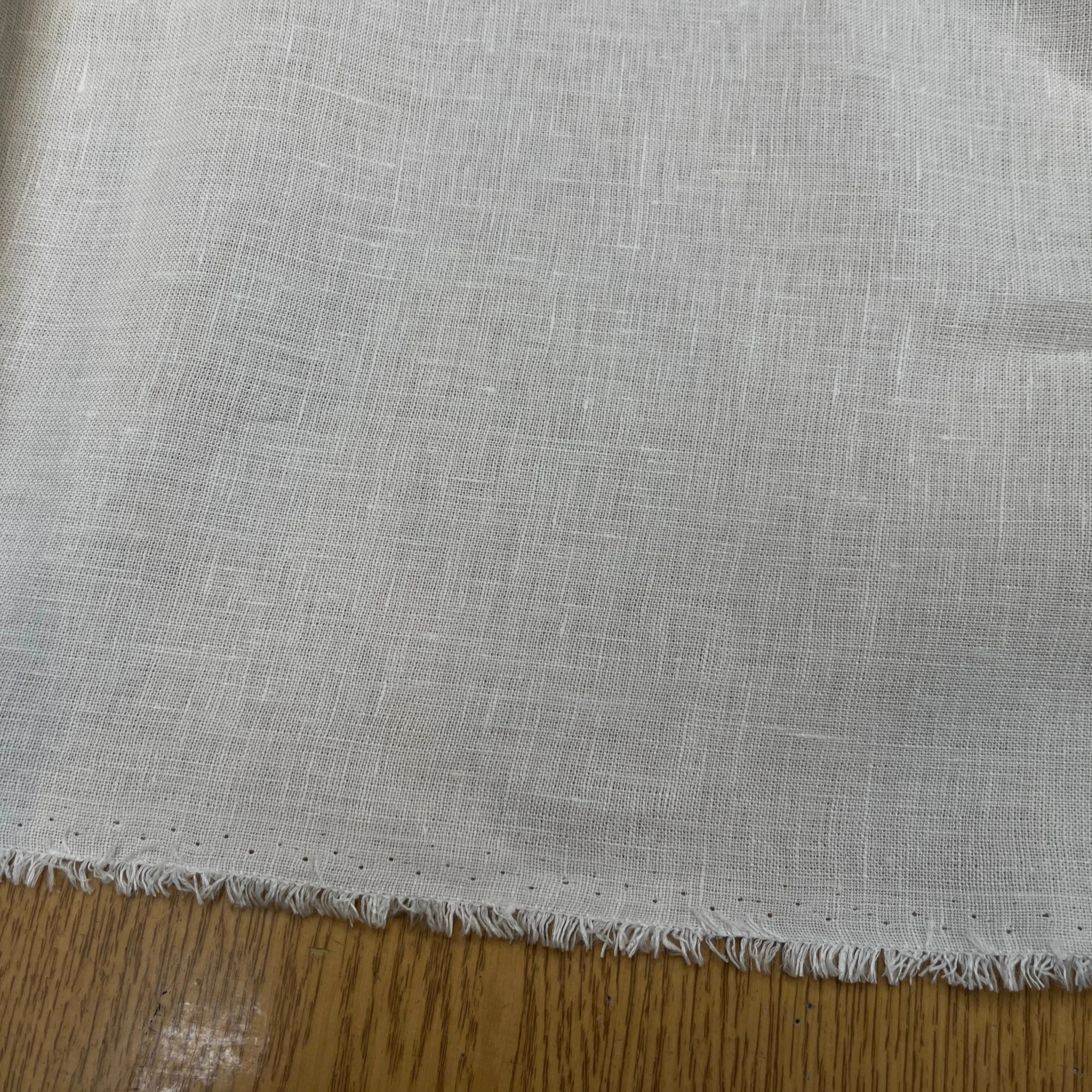 (CHUTE)LIN UNI BLANC CASSÉ - My Little Coupon