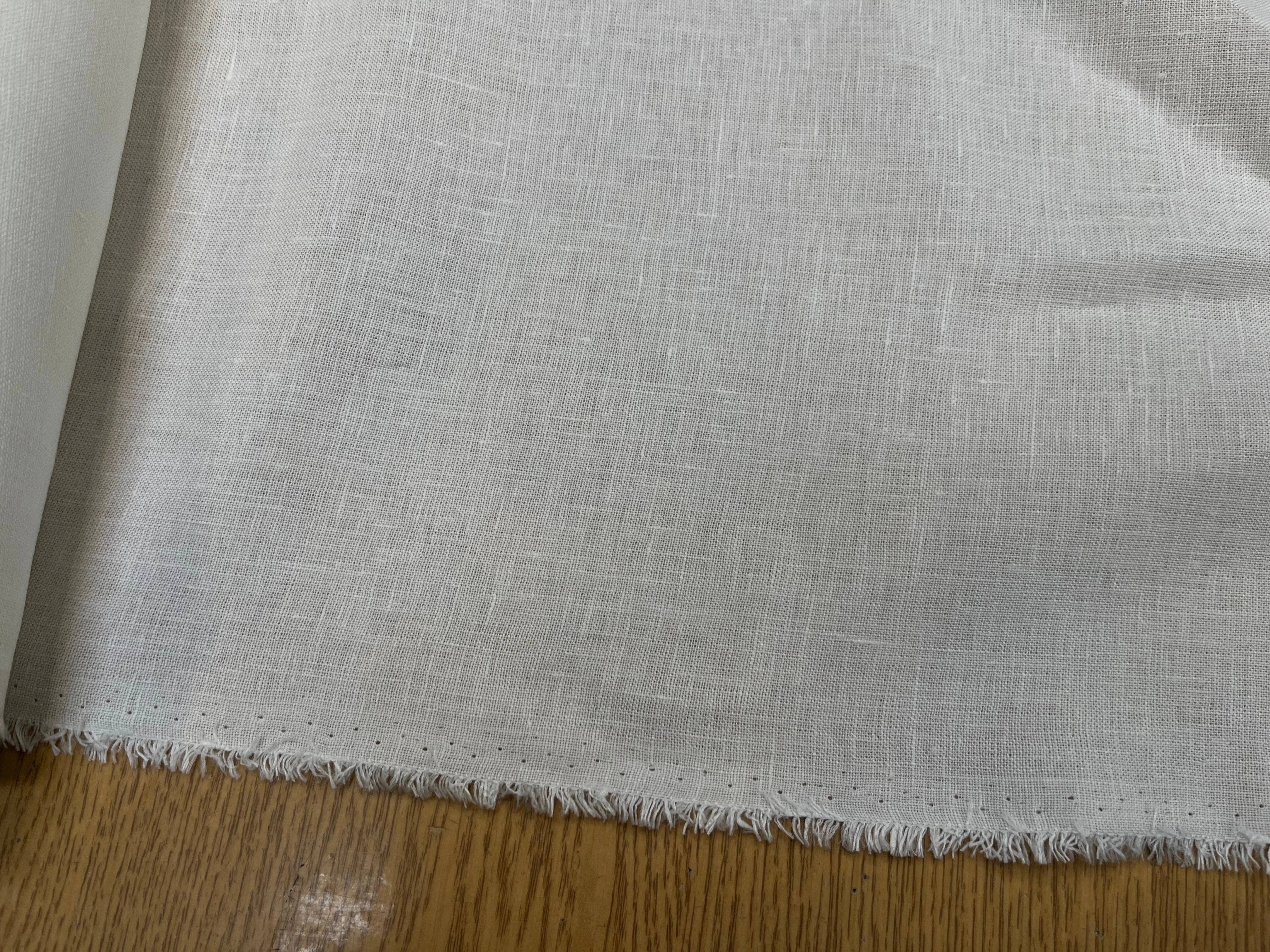 (CHUTE)LIN UNI BLANC CASSÉ - My Little Coupon