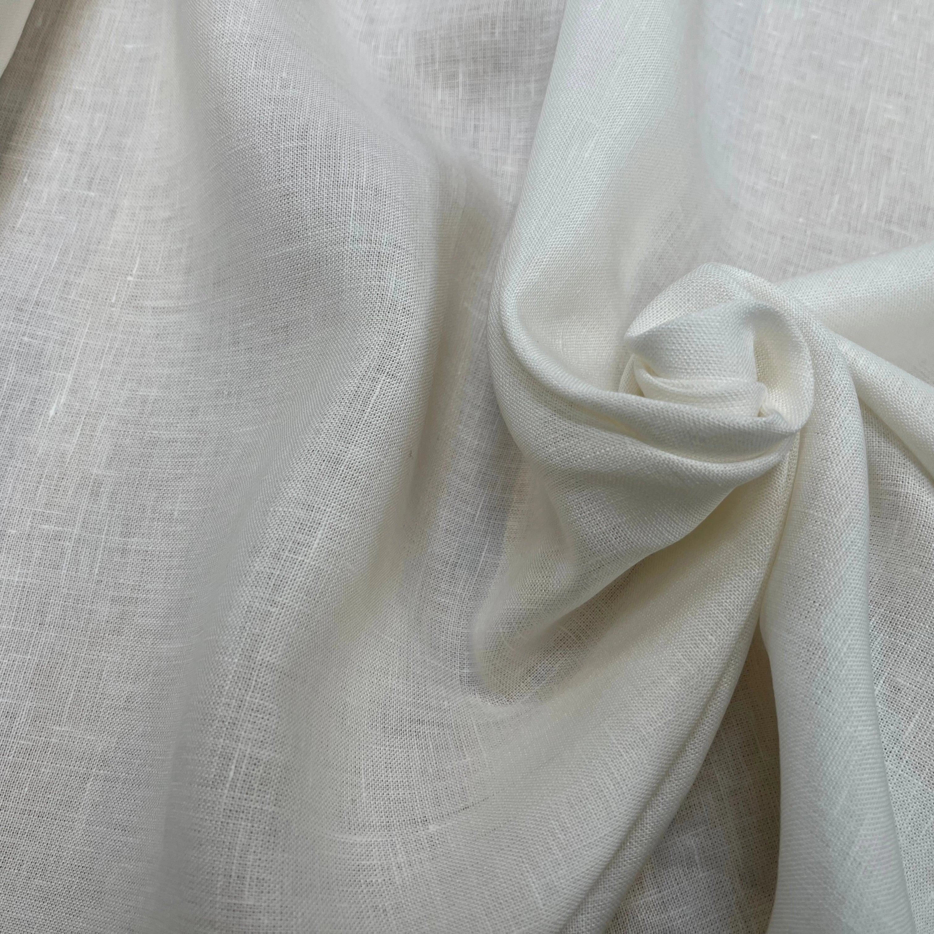 (CHUTE)LIN UNI BLANC CASSÉ - My Little Coupon