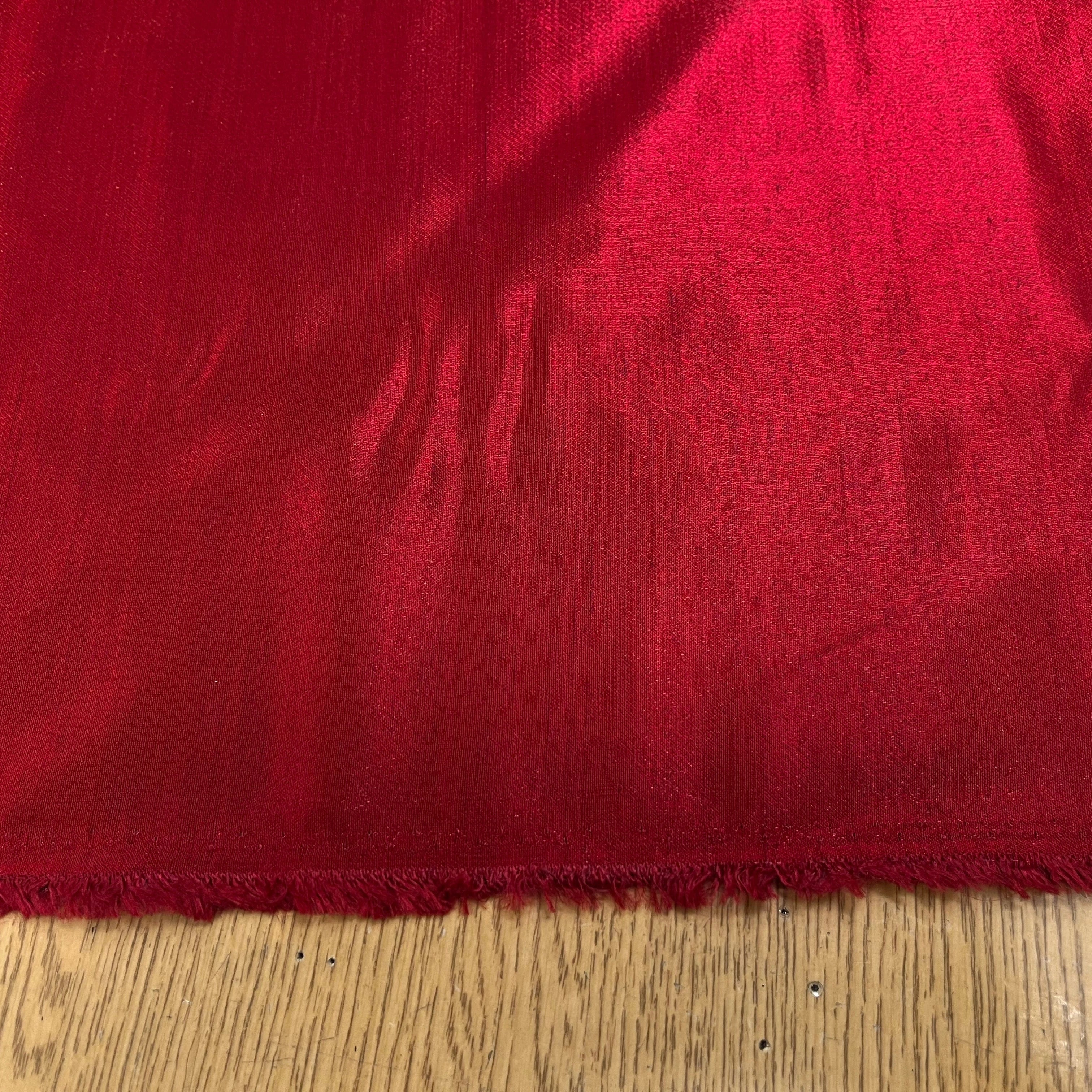 (CHUTE)MOIRÉ VISCOSE ROUGE - My Little Coupon