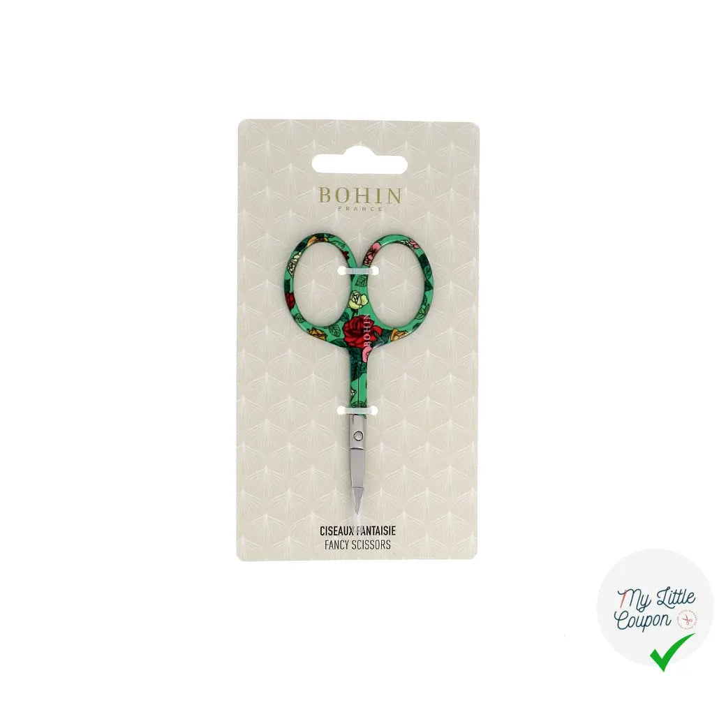 CISEAUX DE BRODERIE COLLECTION BLOSSOM VERT - My Little Coupon