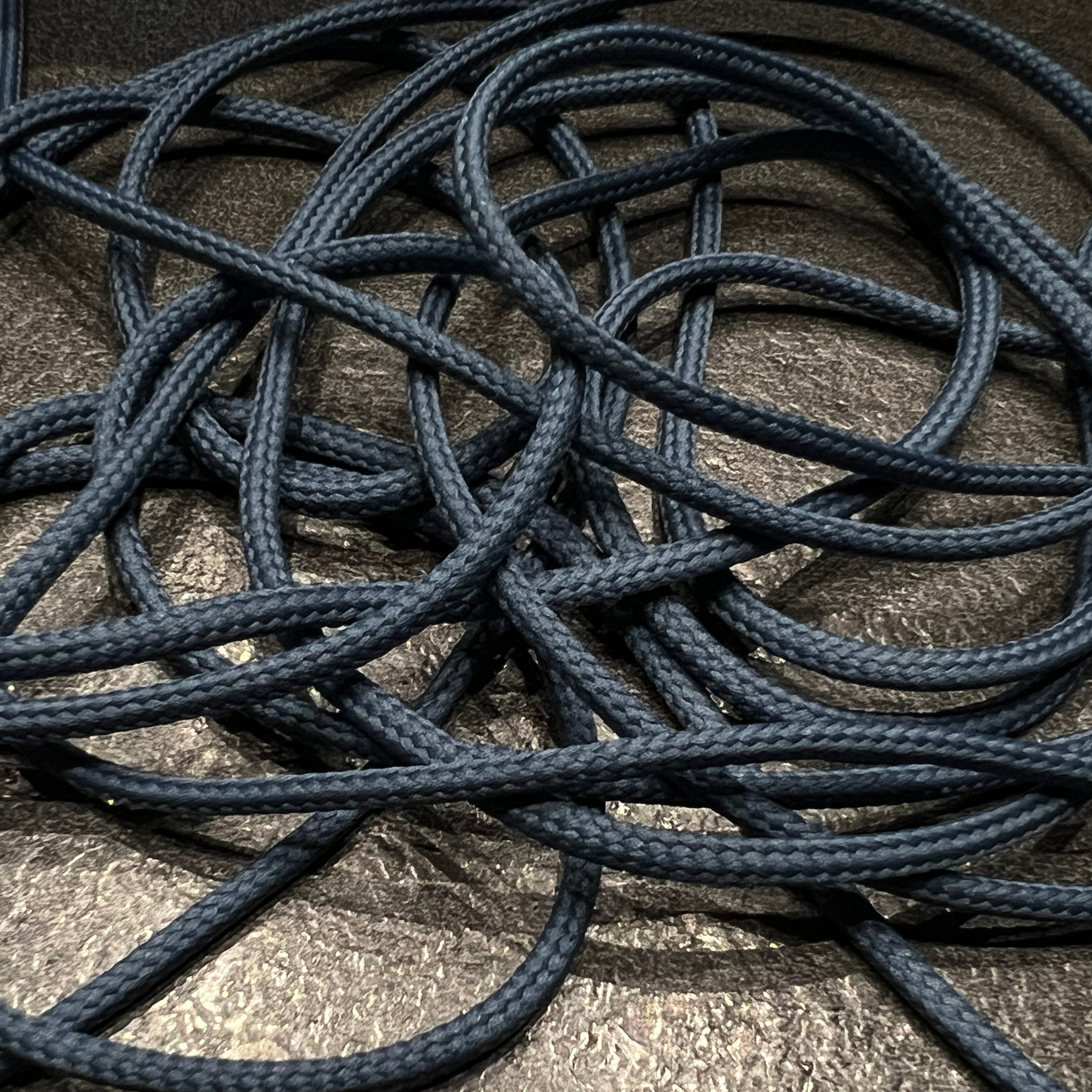 CORDON TRESSÉ ROND BLEU PÉTROLE 4mm - My Little Coupon