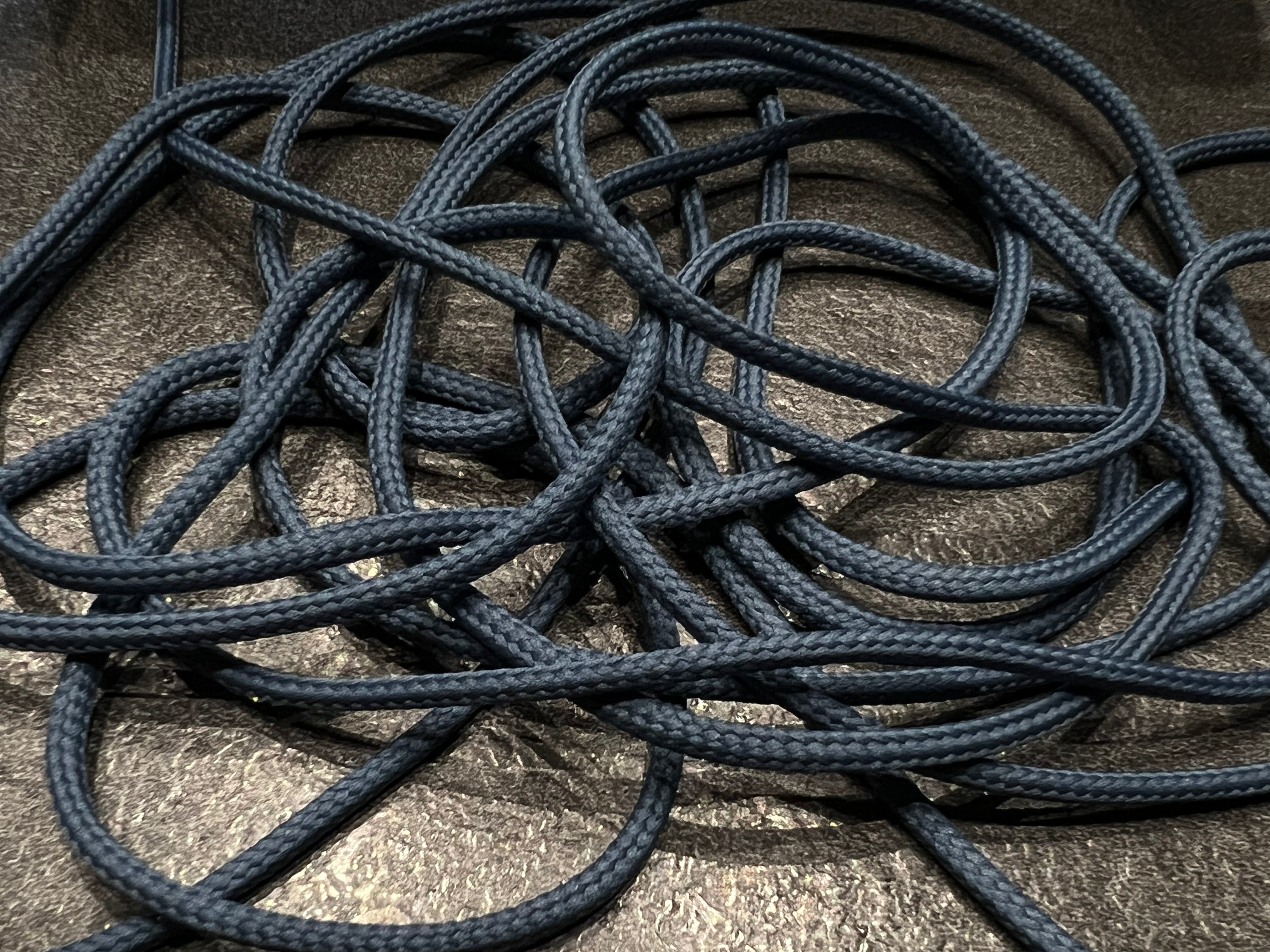 CORDON TRESSÉ ROND BLEU PÉTROLE 4mm - My Little Coupon