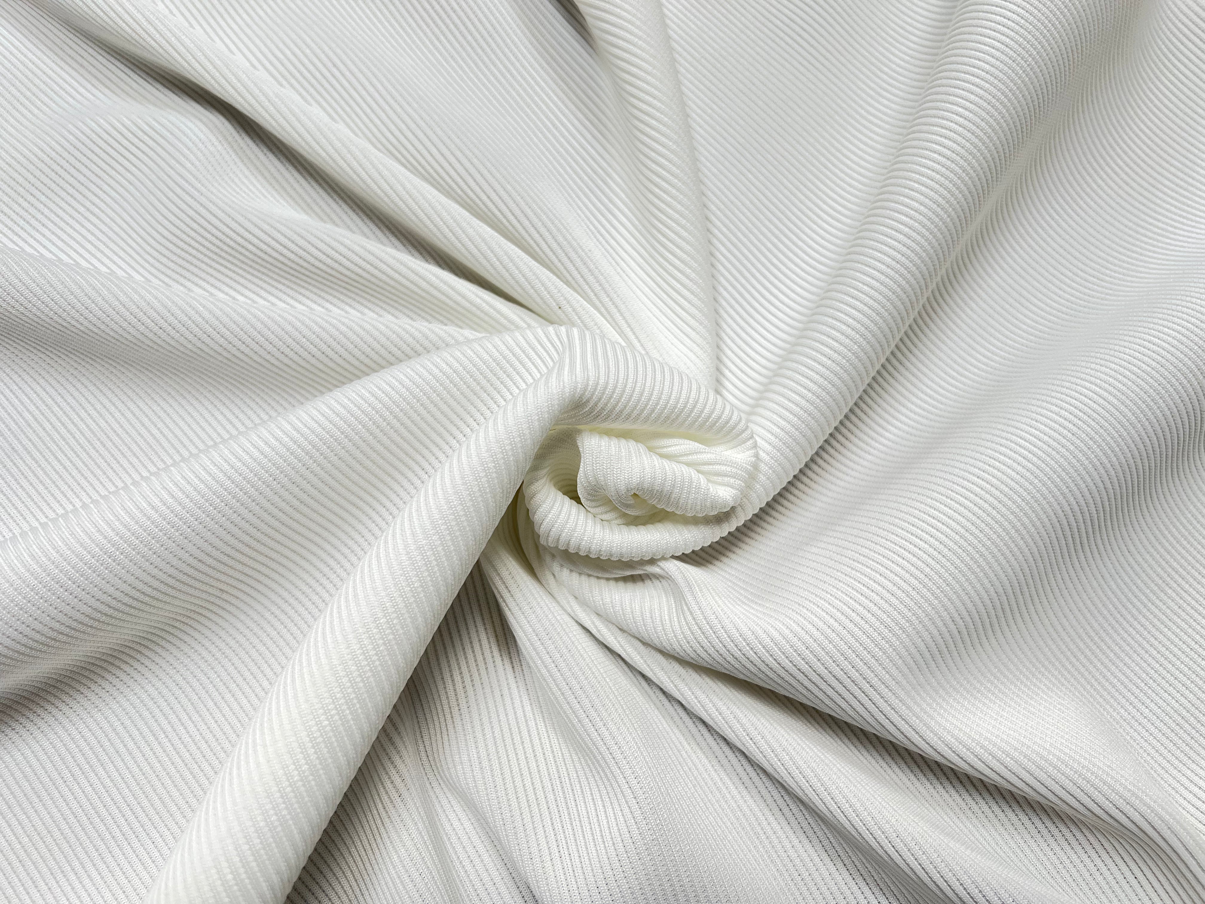 CÔTE 1*1 POLYAMIDE STRETCH BLANC OPTIQUE MLC INTERN