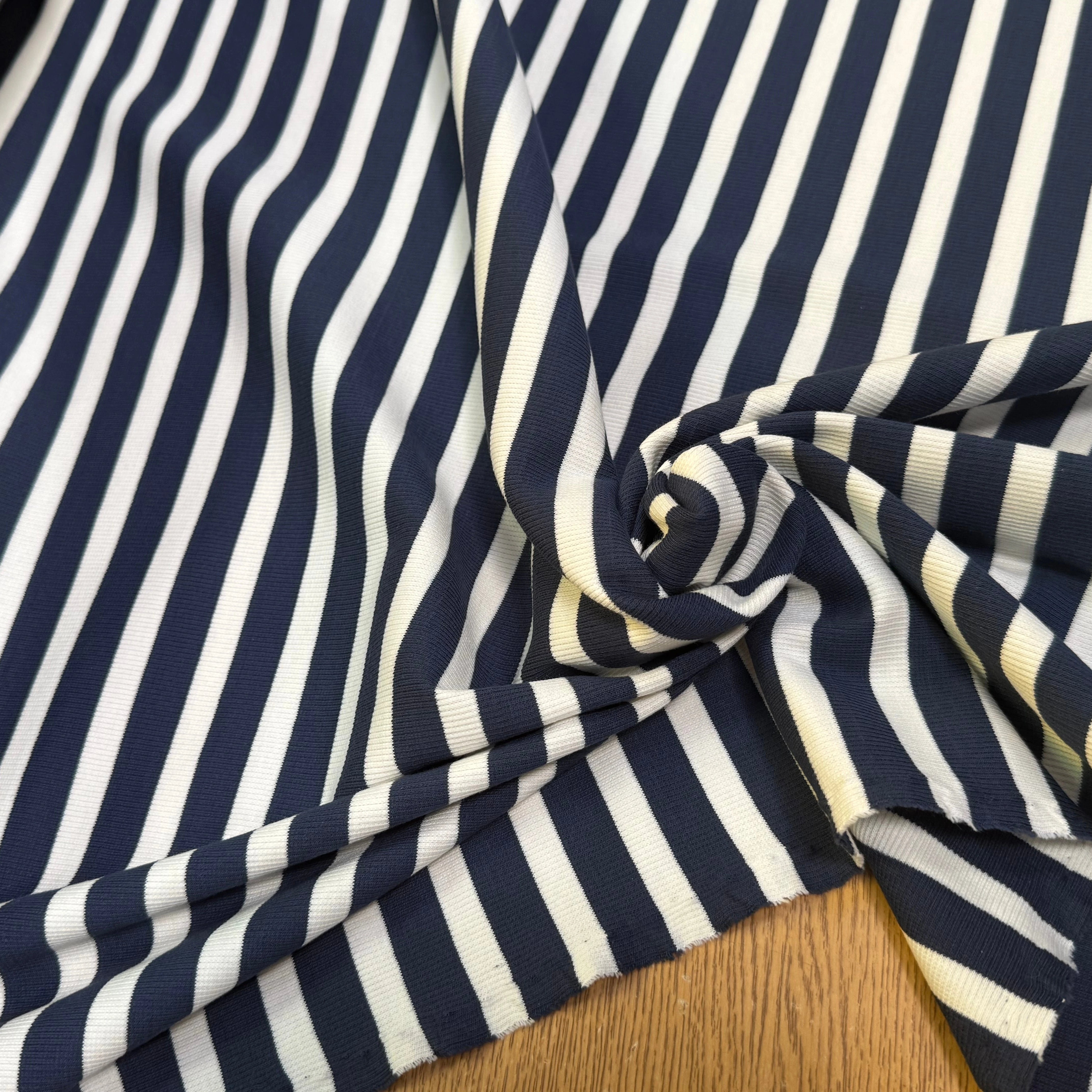 CÔTE 2/1 BLEU INK/CRAIE 90 DE LAIZE 98% COTON - My Little Coupon