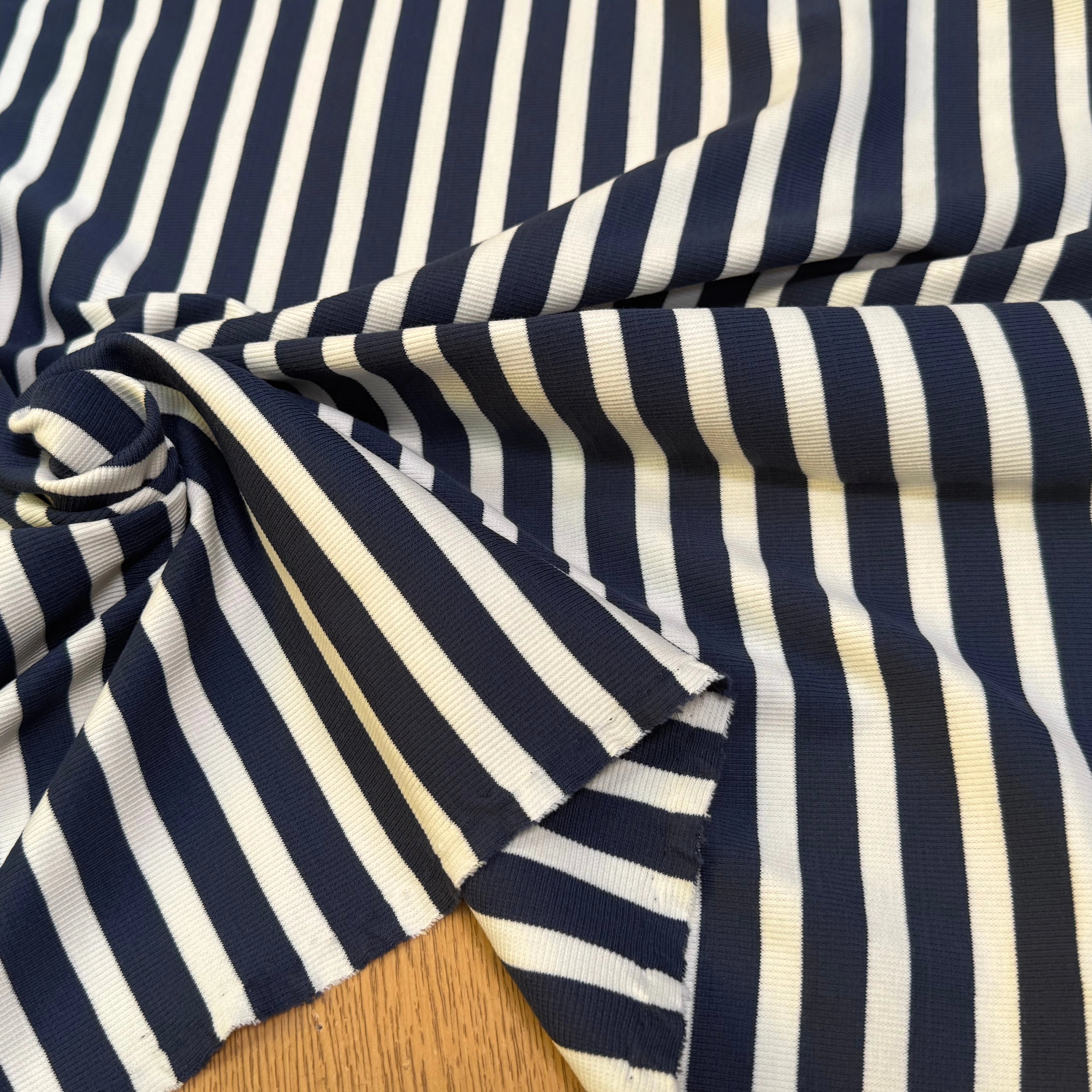 CÔTE 2/1 BLEU INK/CRAIE 90 DE LAIZE 98% COTON - My Little Coupon