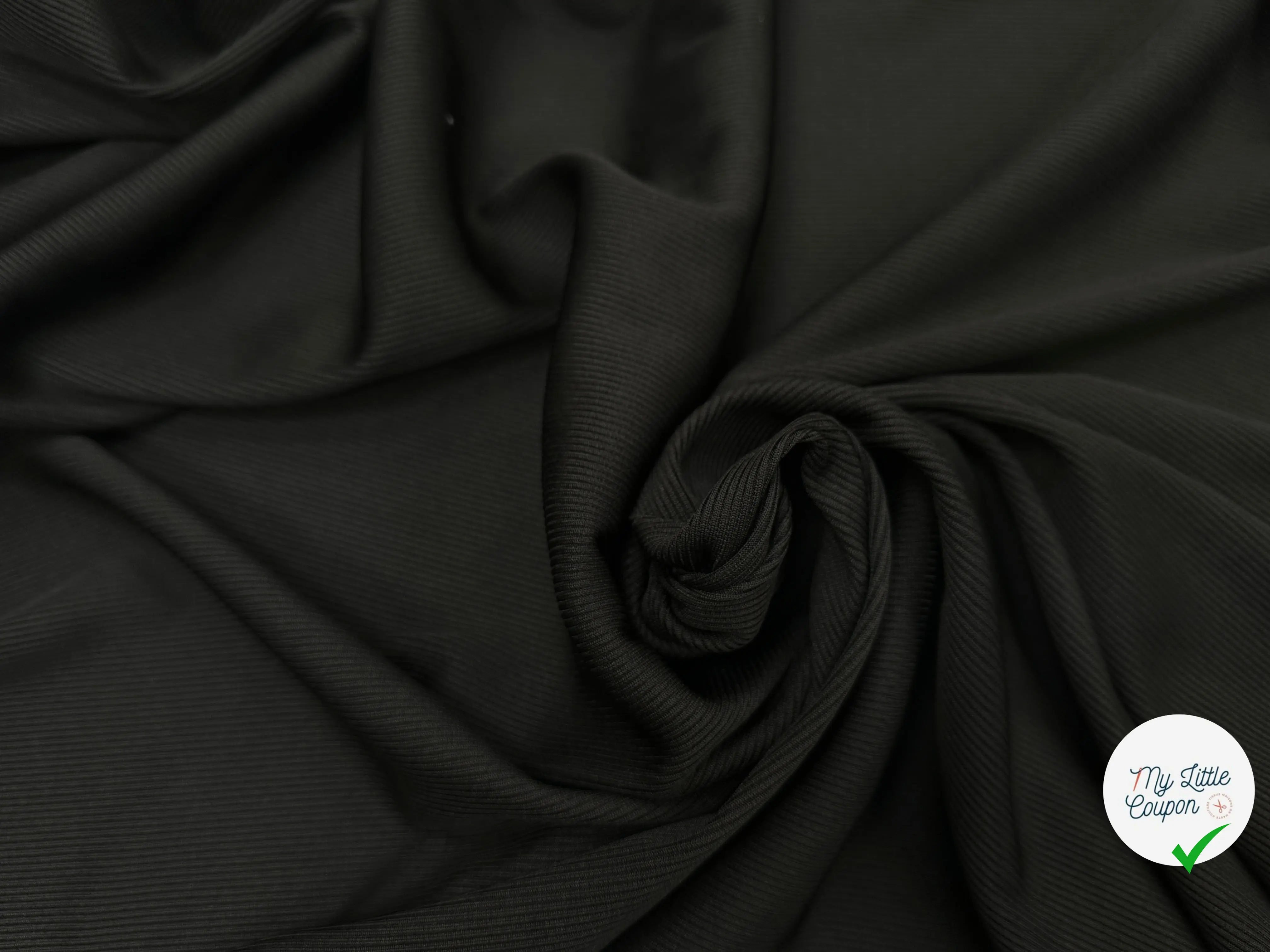 COTÉ DE CHEVAL RIB STRETCH BLACK MLC INTERN