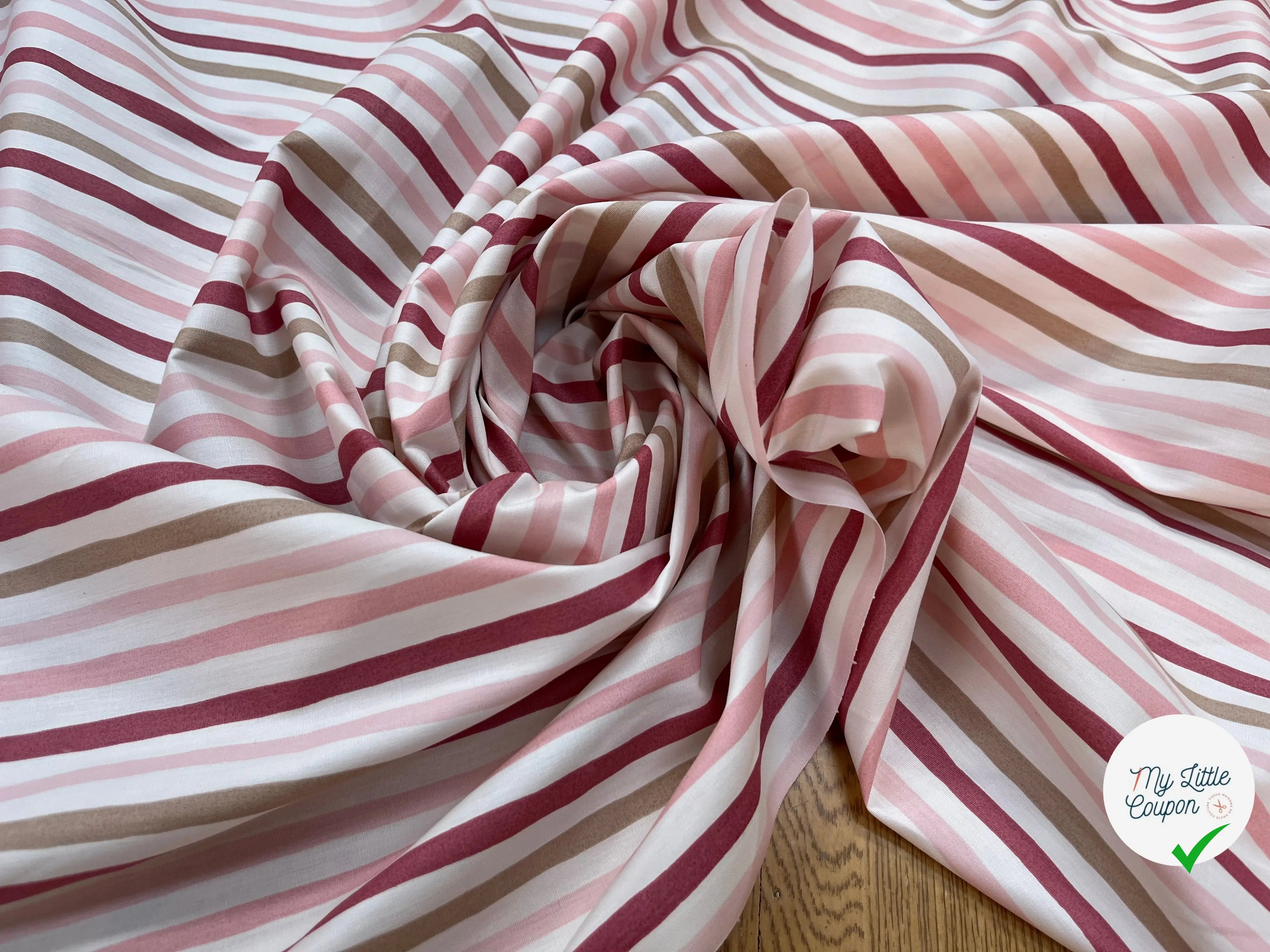 COTON BÉBÉ 120 FILS MOTIF TRANSAT BLANC - My Little Coupon