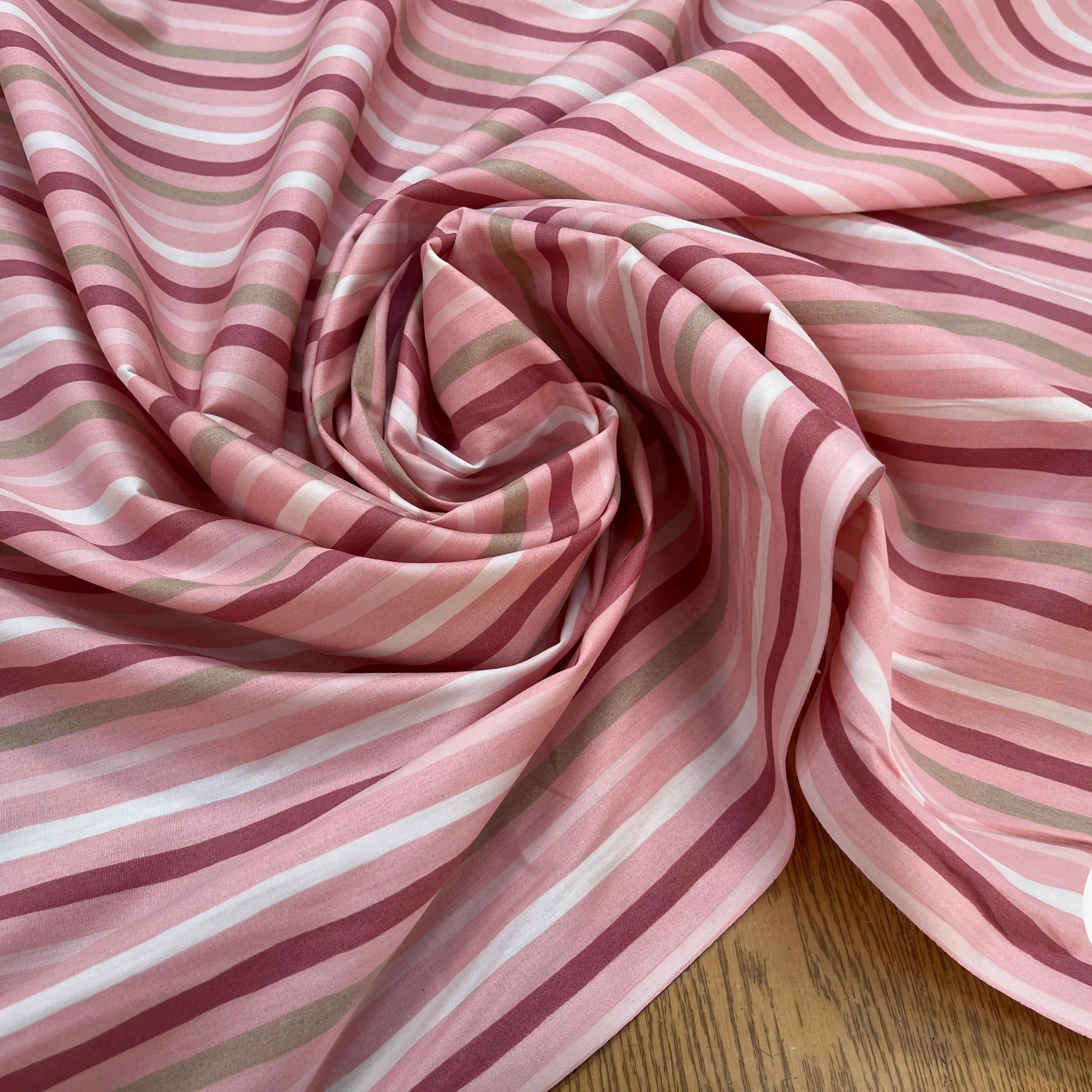 COTON BÉBÉ 120 FILS MOTIF TRANSAT ROSE - My Little Coupon