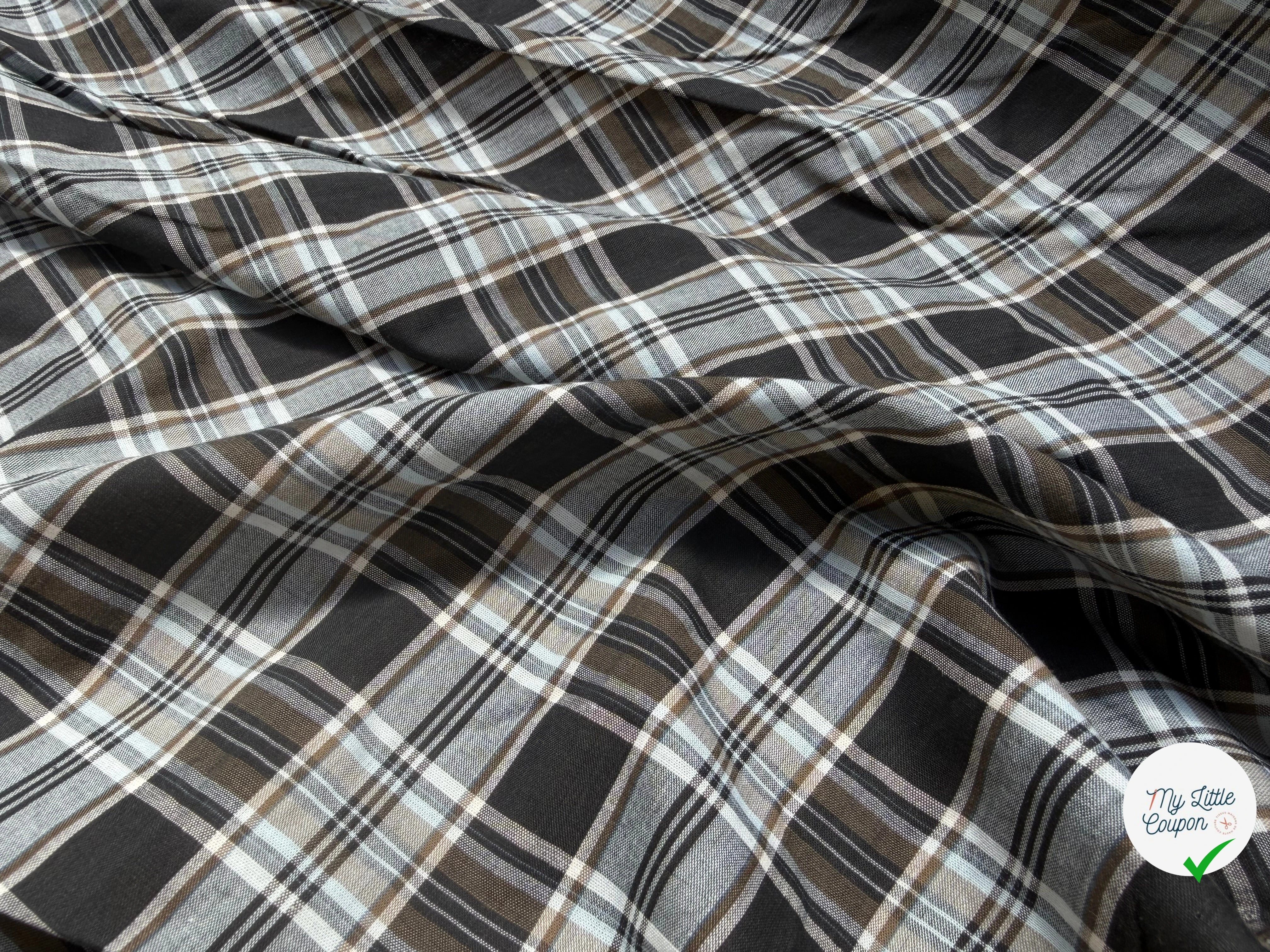 COTON CHEMISE À CARREAUX - My Little Coupon