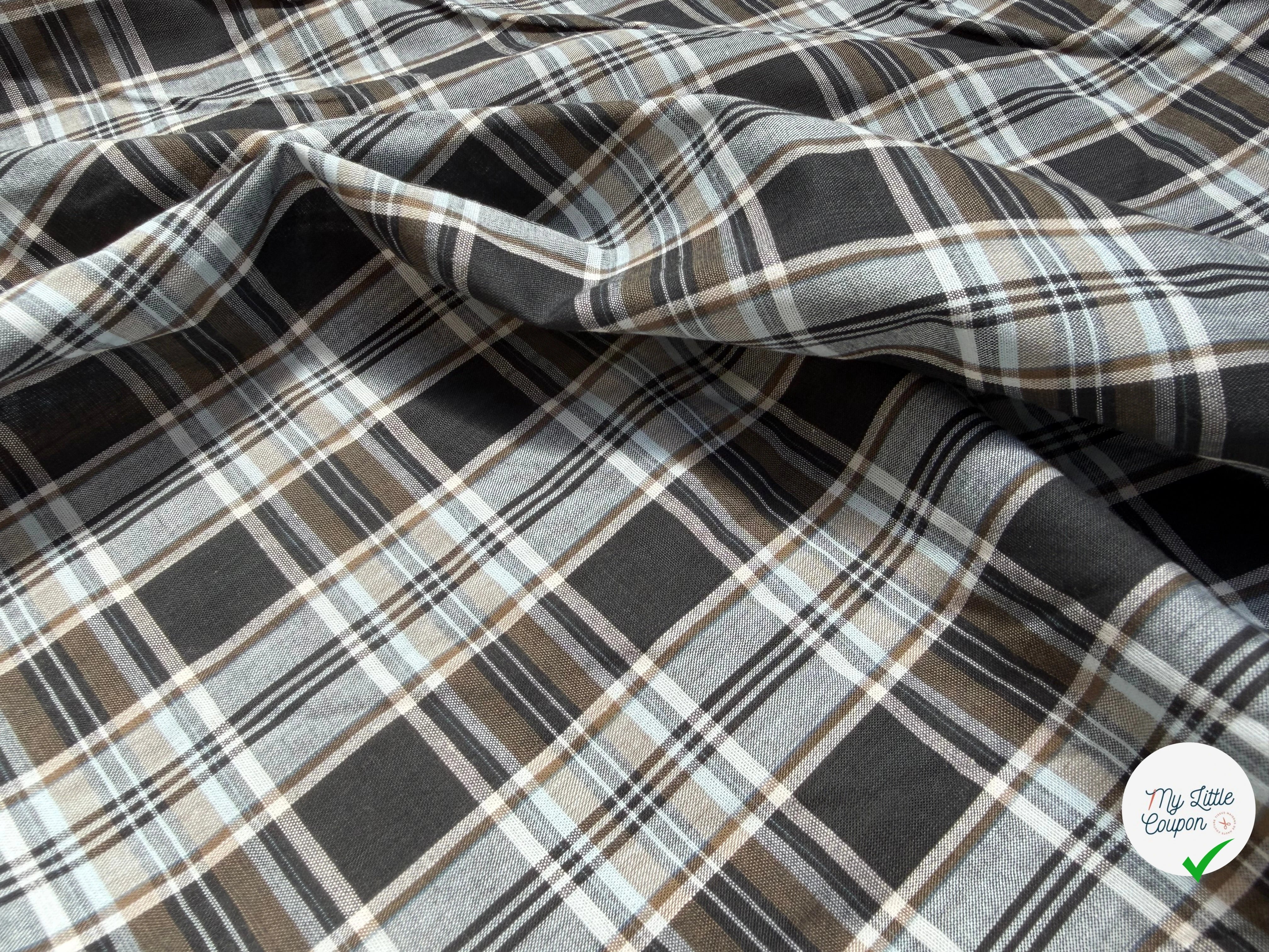 COTON CHEMISE À CARREAUX - My Little Coupon