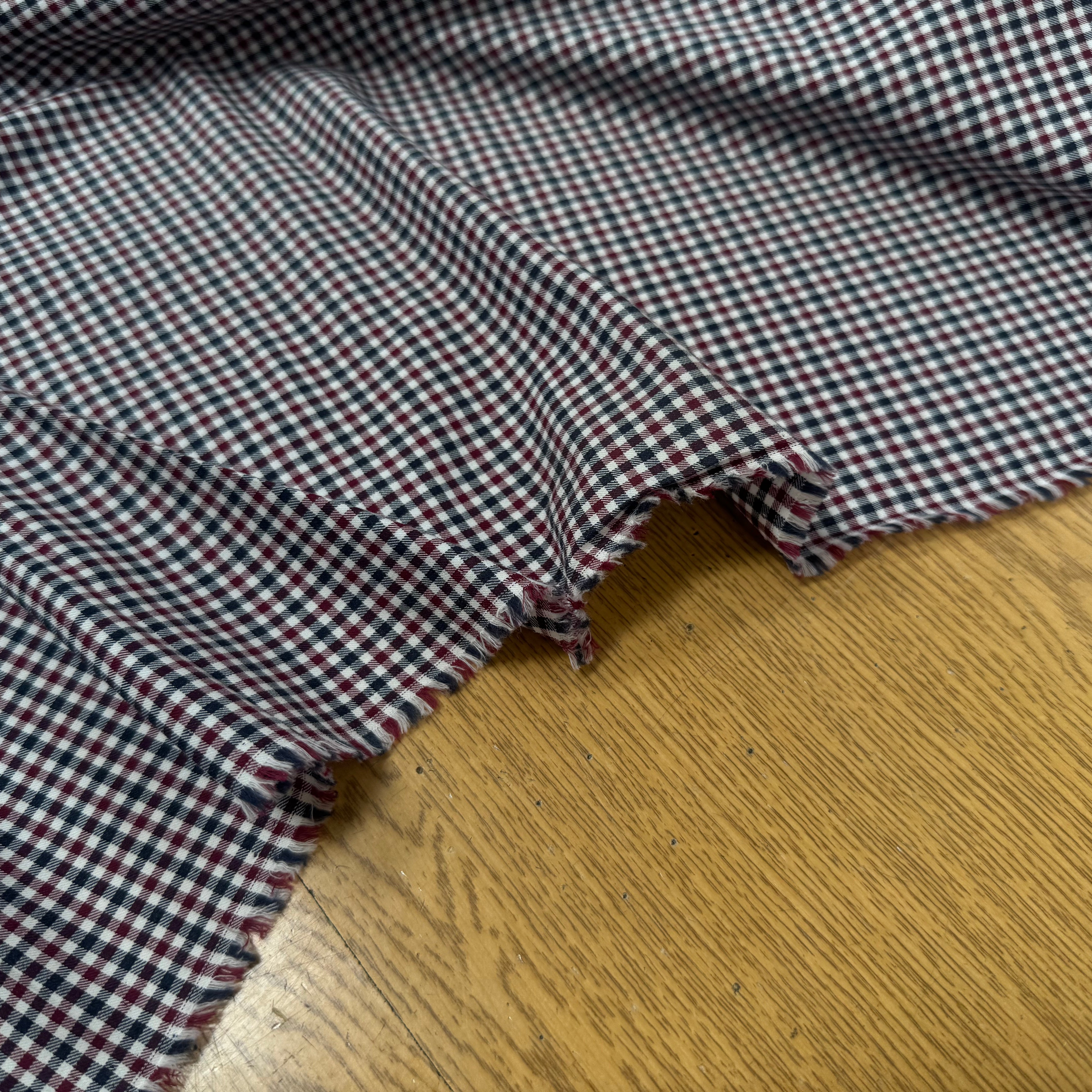 COTON CHEMISE A PETITS CARREAUX - My Little Coupon