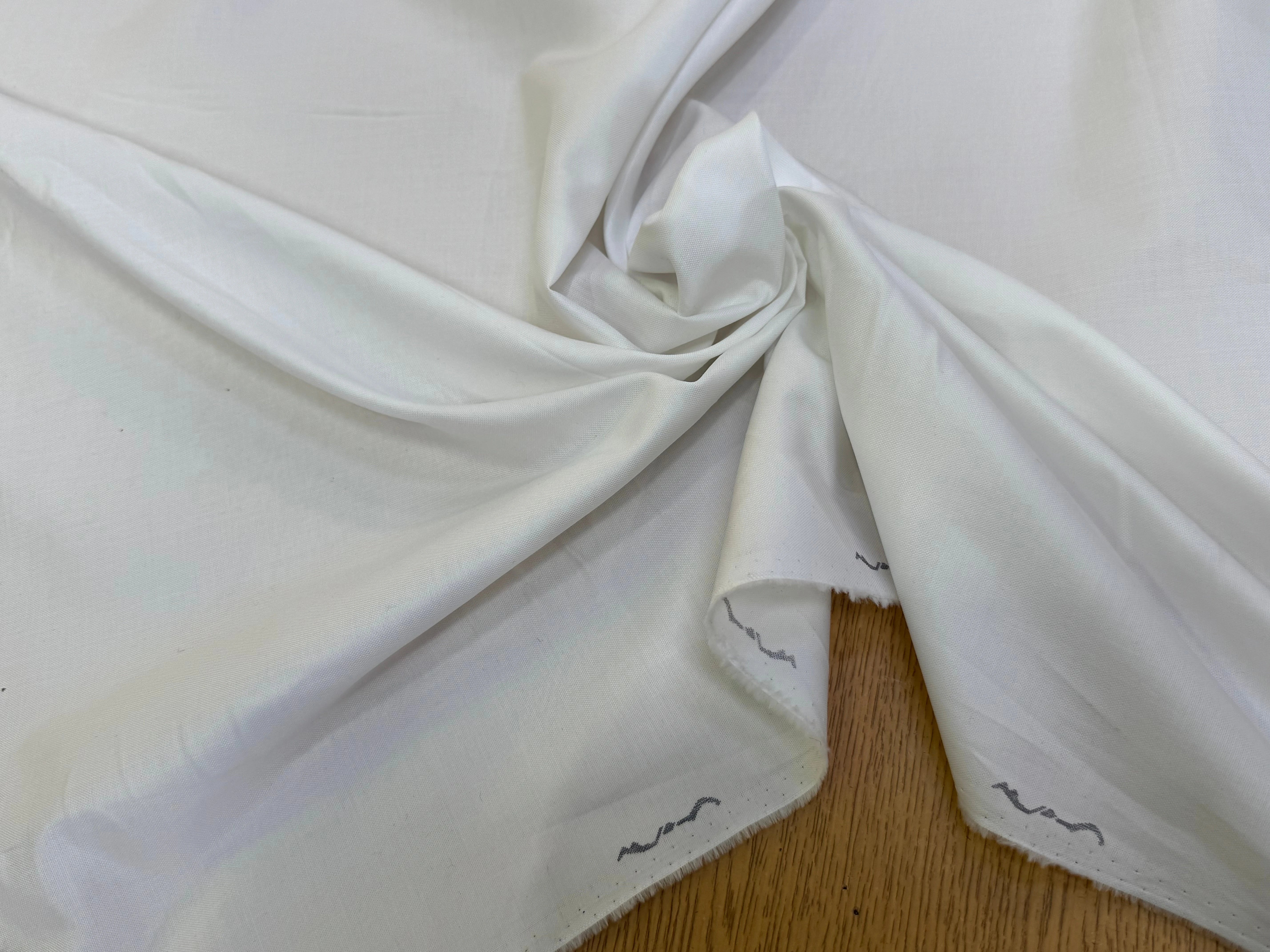 COTON CHEMISE BLANC ASPECT OXFORD - My Little Coupon