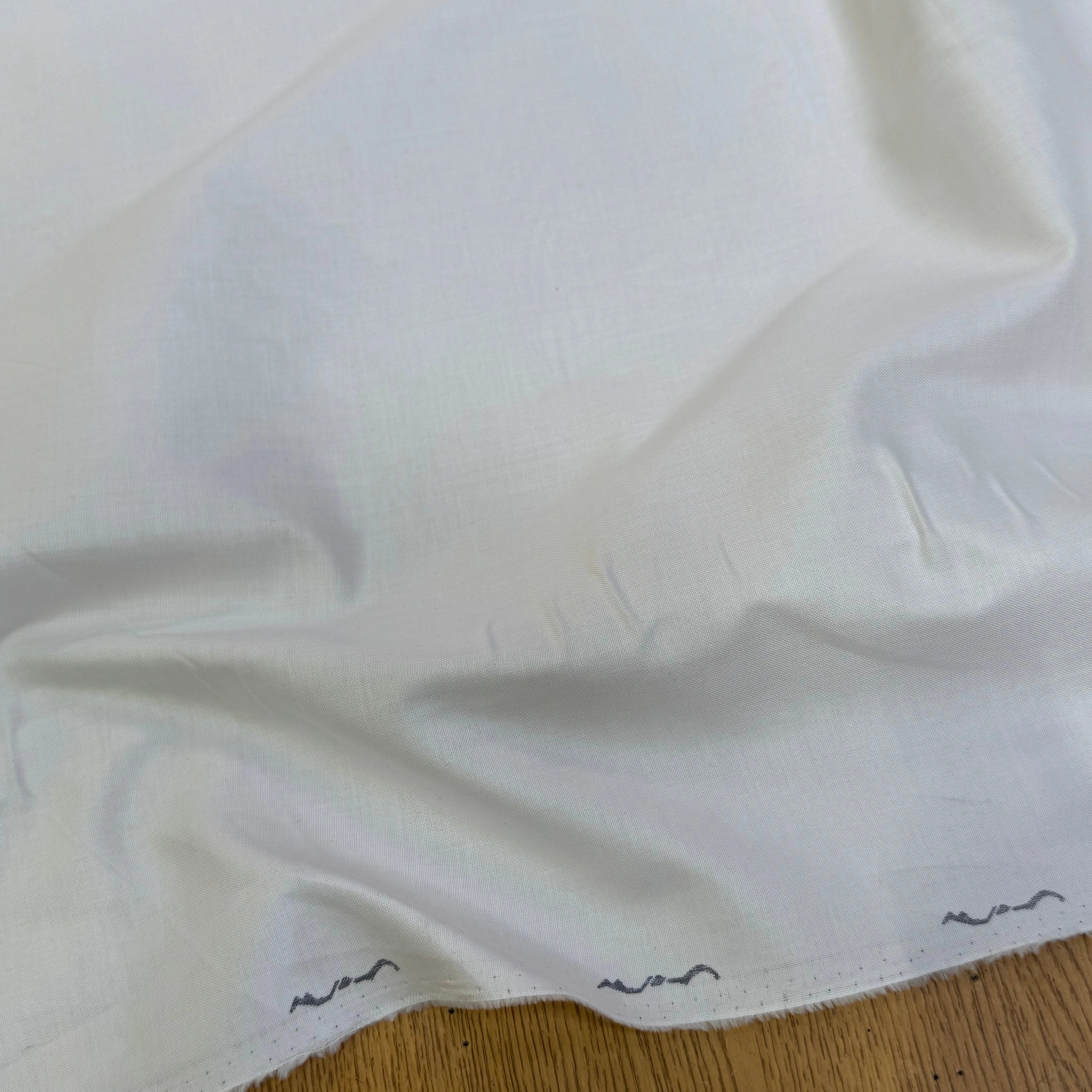 COTON CHEMISE BLANC ASPECT OXFORD - My Little Coupon
