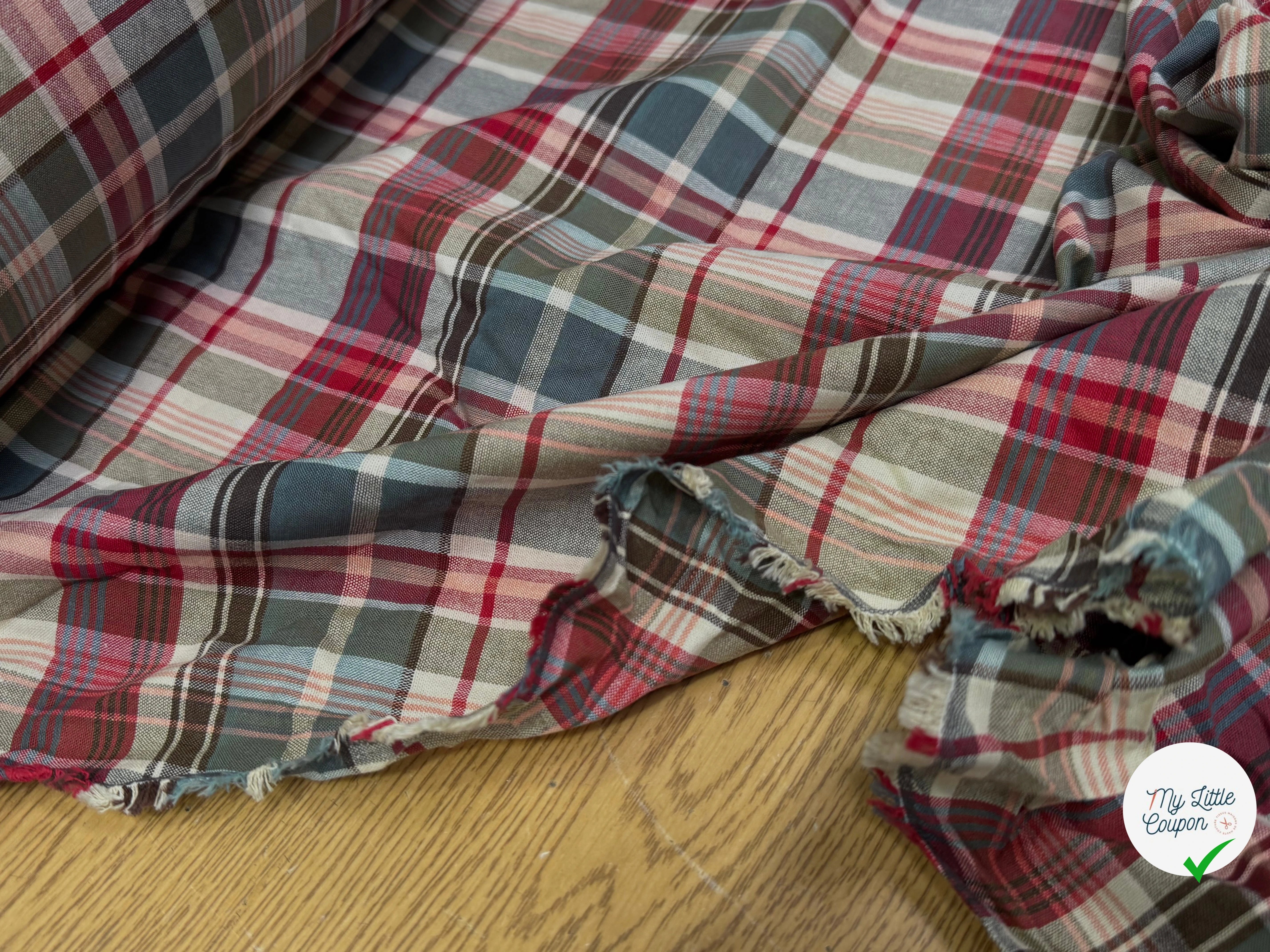 COTON CHEMISE CARREAUX CANADIAN STYLE - My Little Coupon