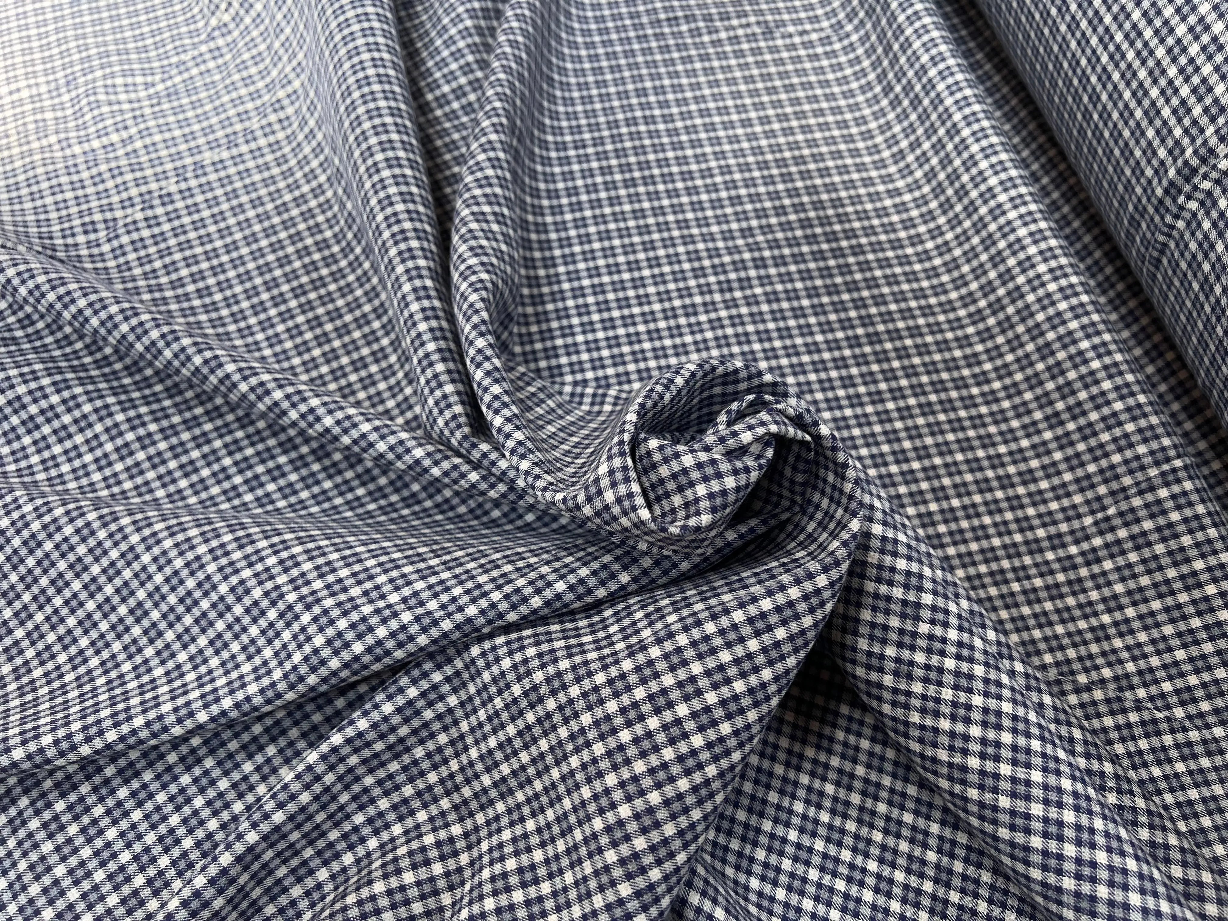 COTON CHEMISE CARREAUX DOUX LEGEREMENT DUVETEUX - My Little Coupon