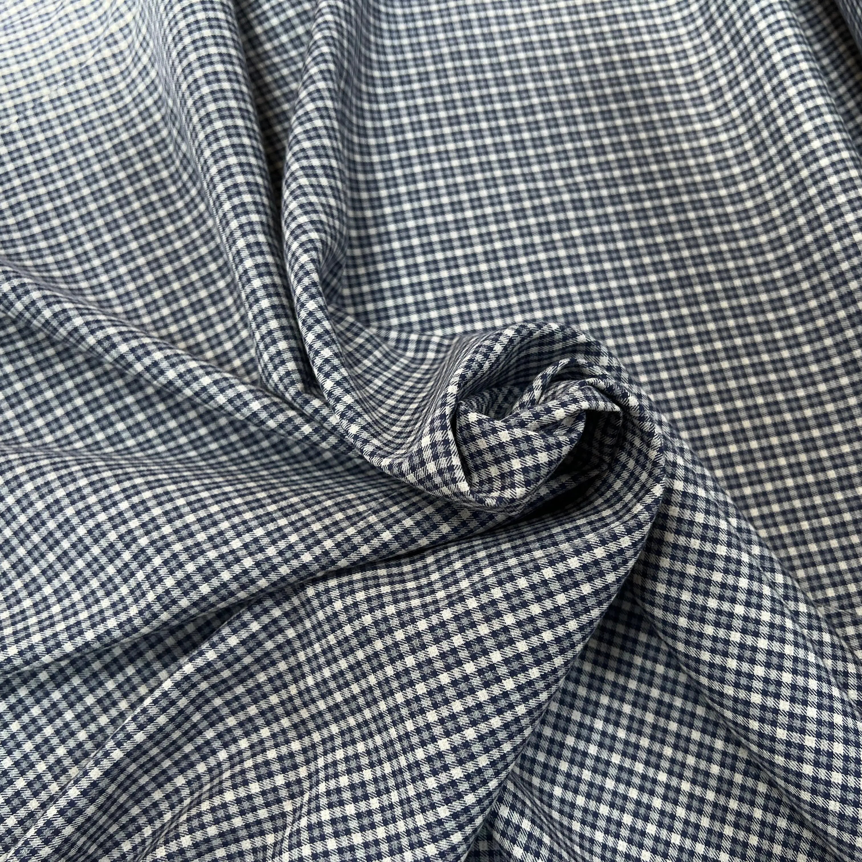 COTON CHEMISE CARREAUX DOUX LEGEREMENT DUVETEUX - My Little Coupon