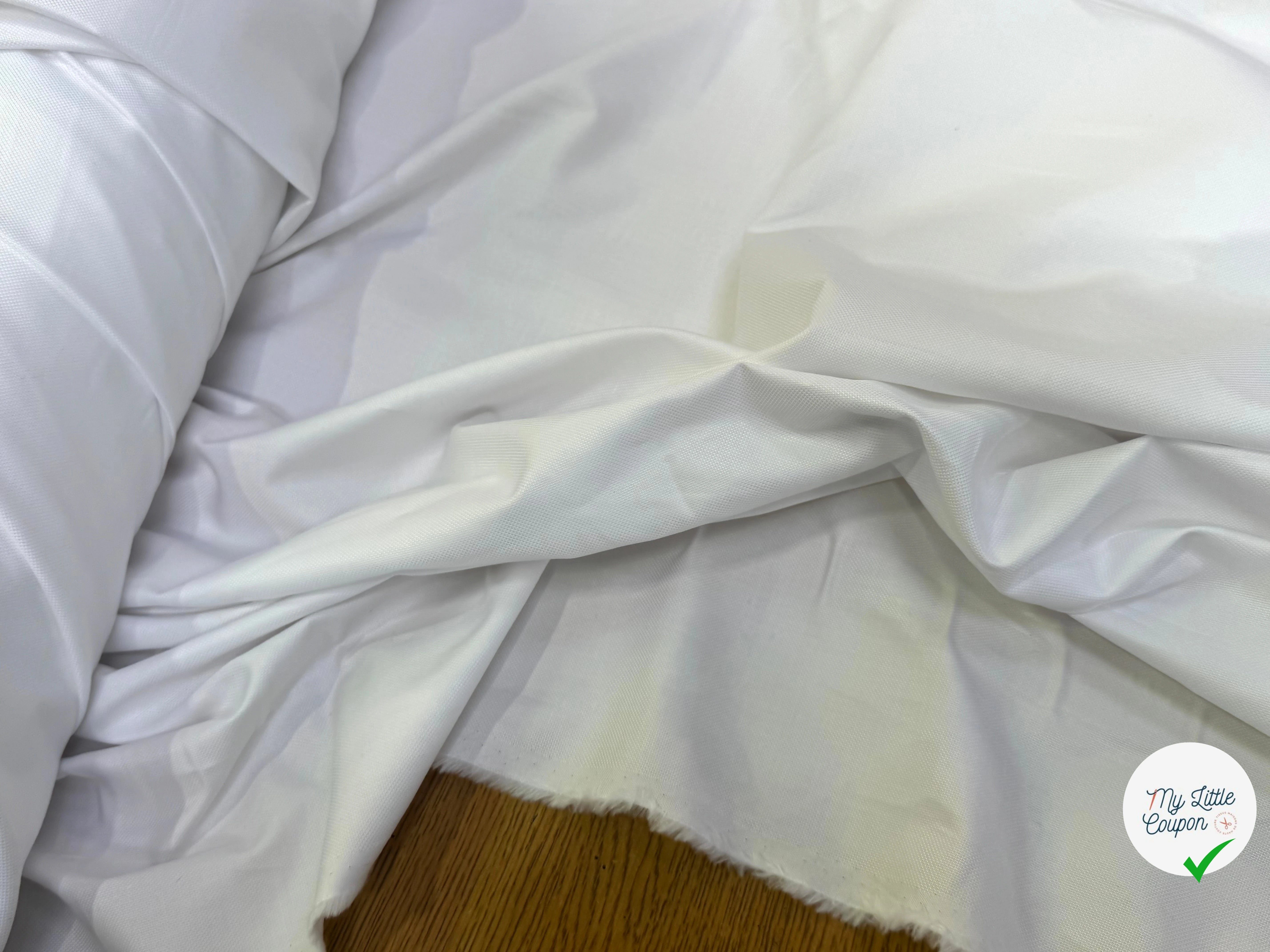 COTON CHEMISE PIQUÉ BLANC NEIGE - My Little Coupon