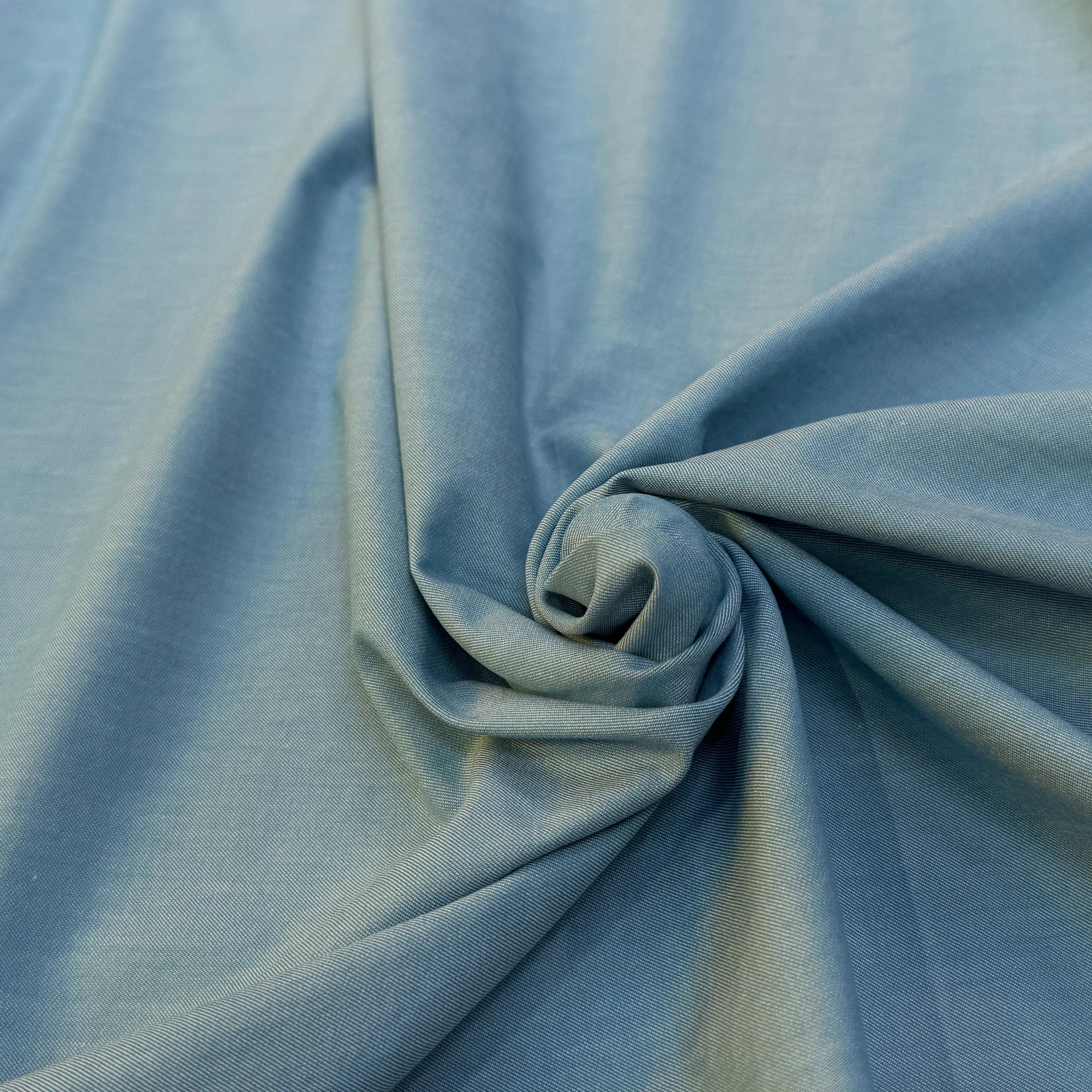 COTON CHEMISE SERGÉ BLEU BELLE TENUE - My Little Coupon