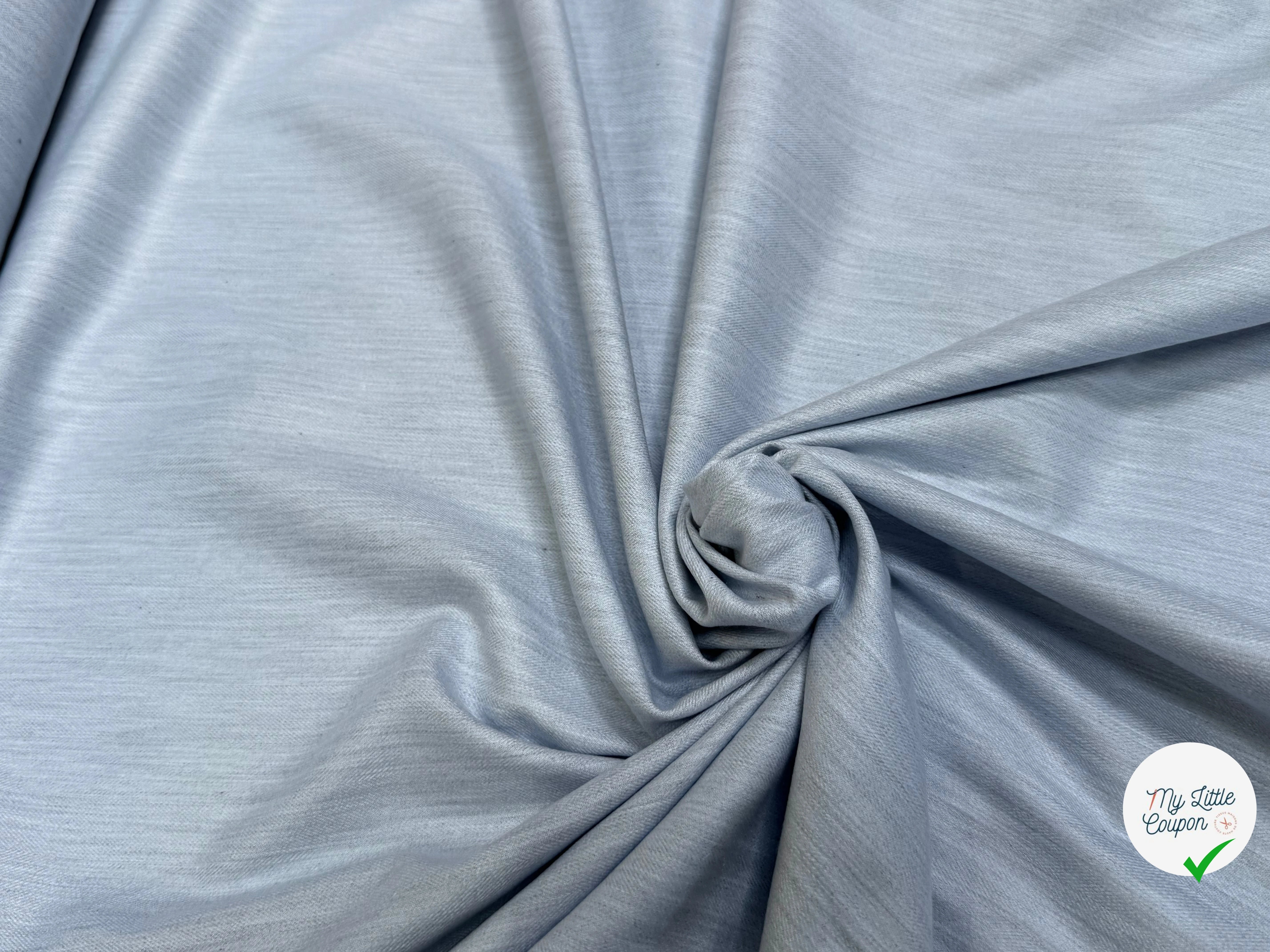 COTON CHEMISE ULTRA DOUX BLEU GRIS - My Little Coupon
