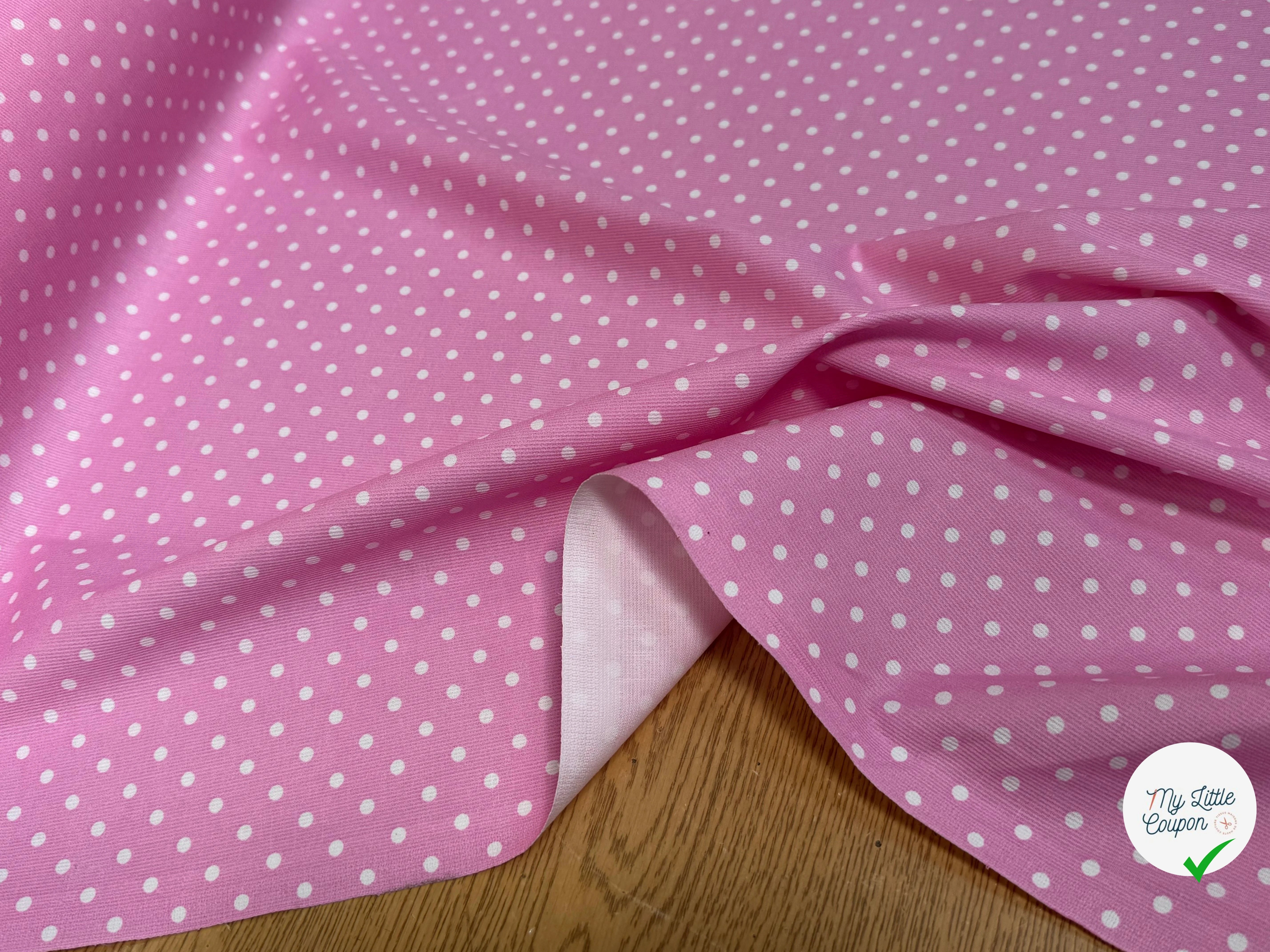 COTON COTELÉ ROSE À POIS - My Little Coupon