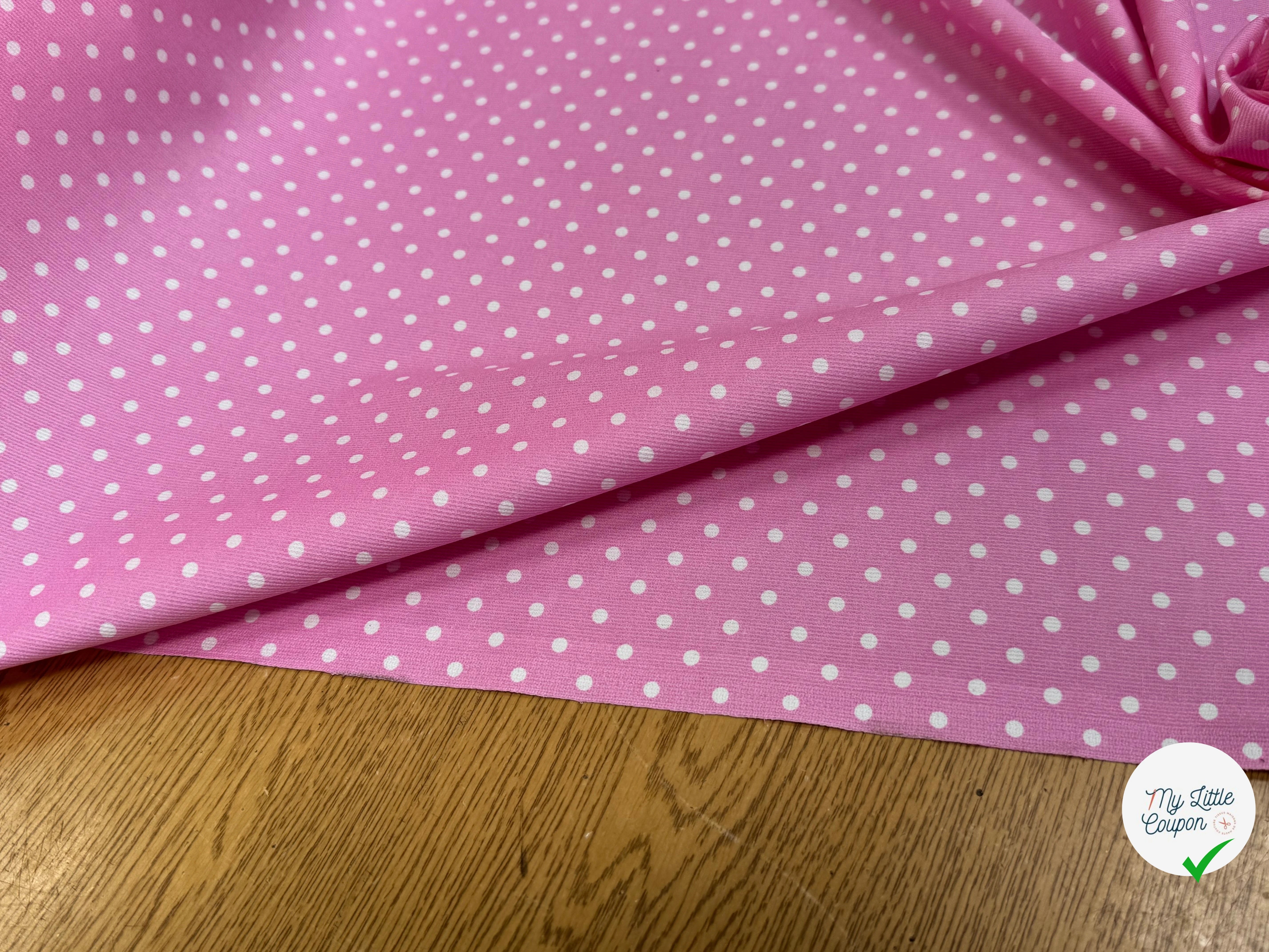 COTON COTELÉ ROSE À POIS - My Little Coupon