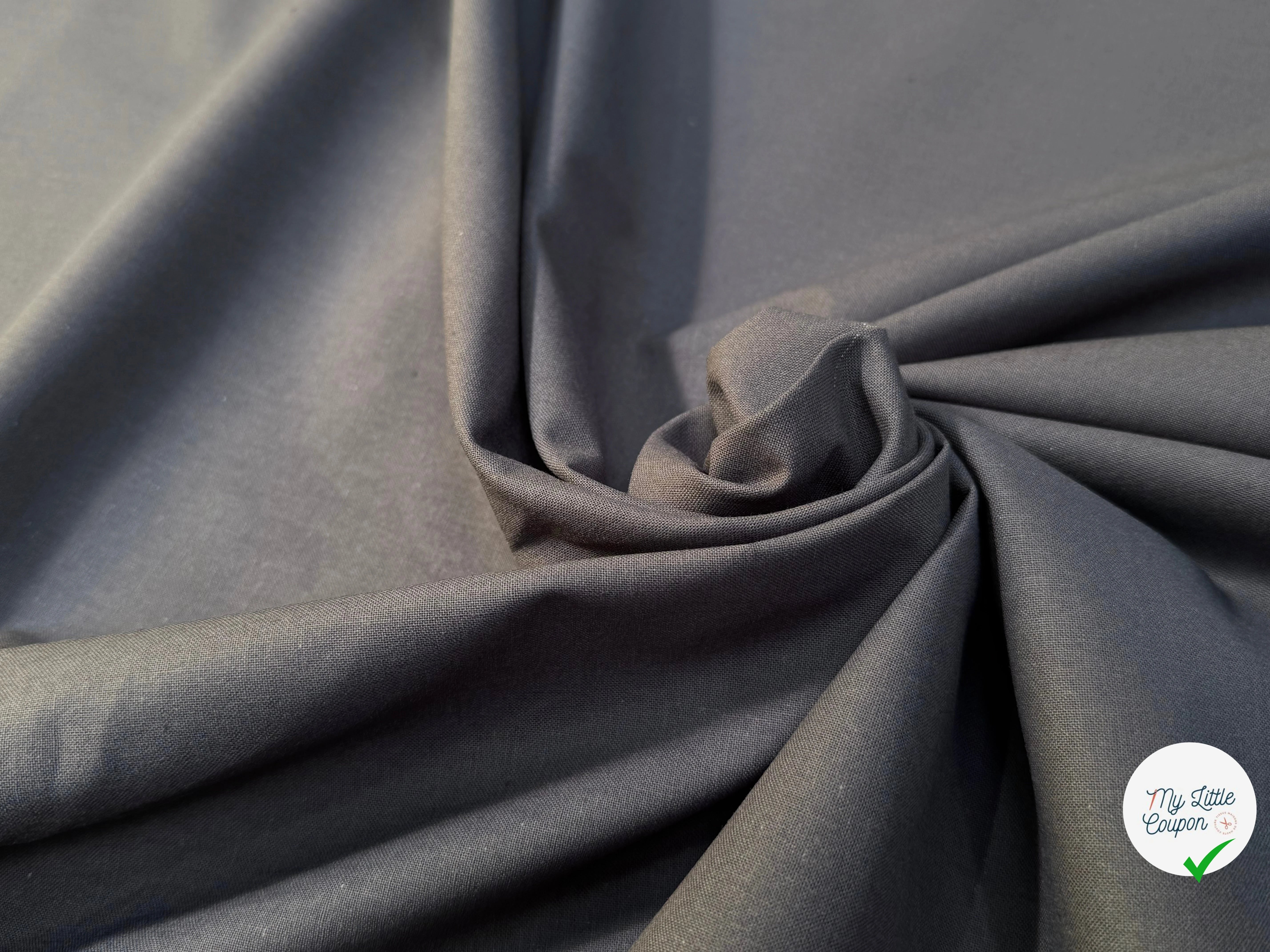 COTON CRETONNE JEKYLL ANTHRACITE 278 - My Little Coupon