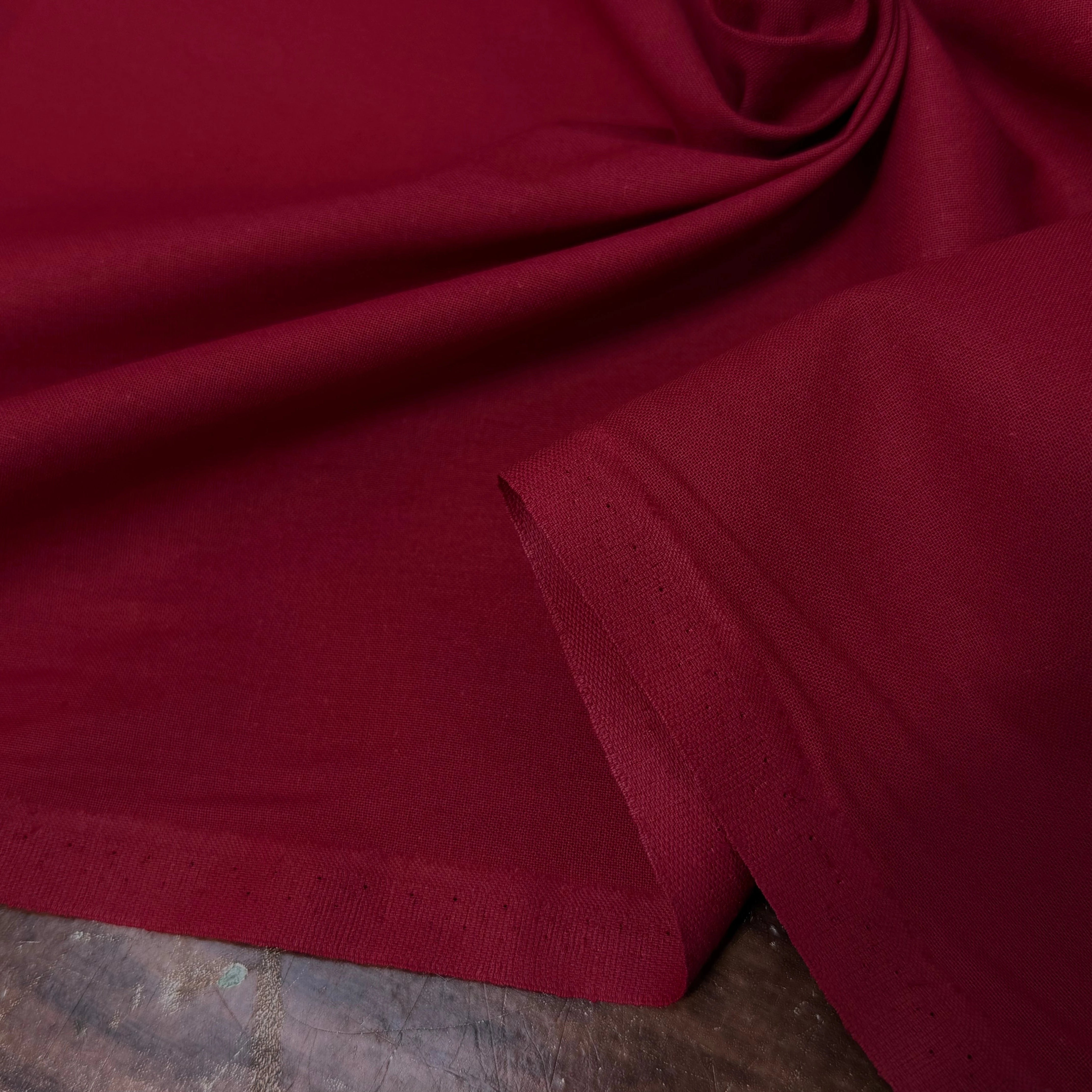 COTON CRETONNE JEKYLL BORDEAUX 243 - My Little Coupon