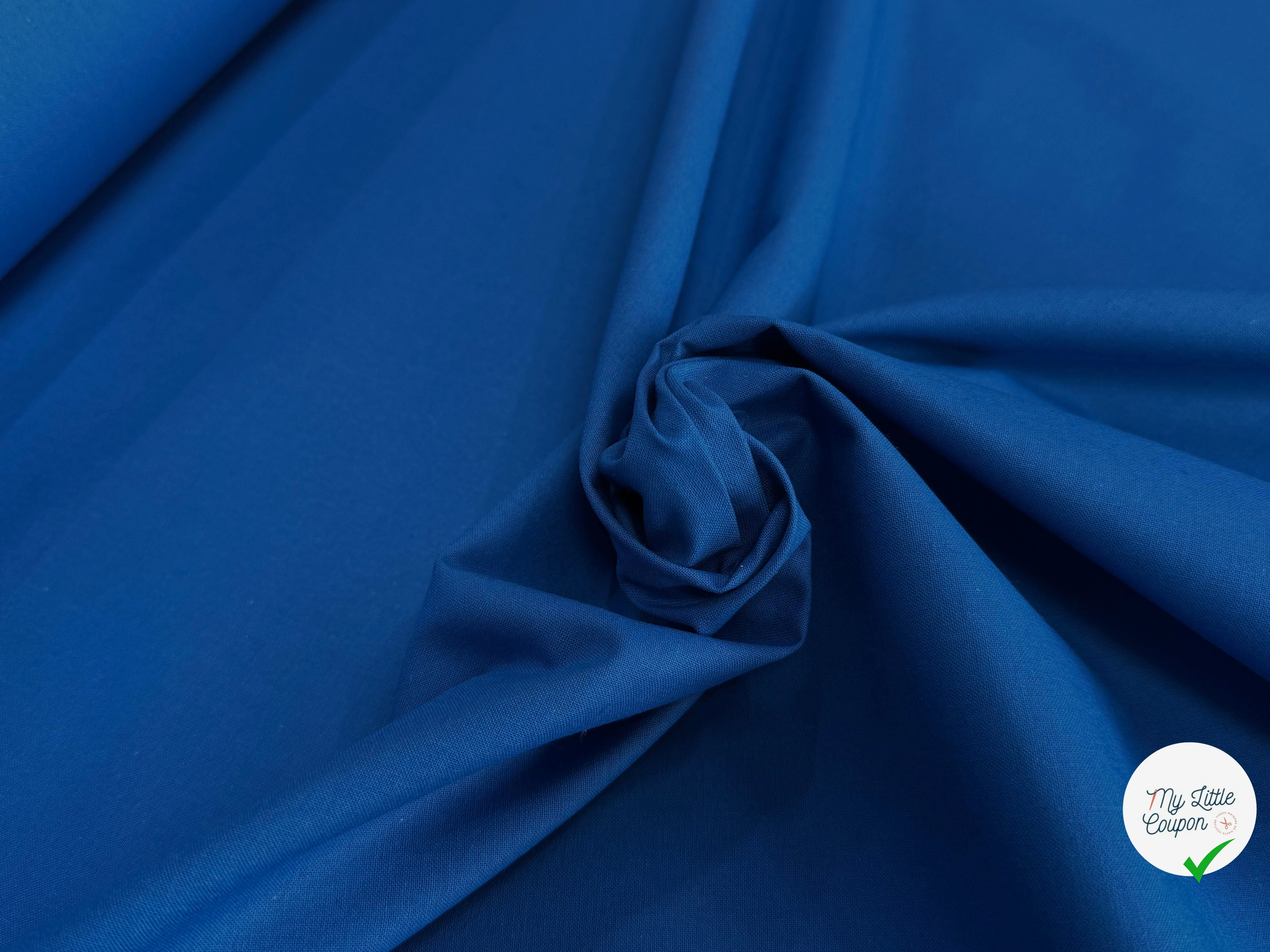 COTON CRETONNE JEKYLL COBALT 356 - My Little Coupon