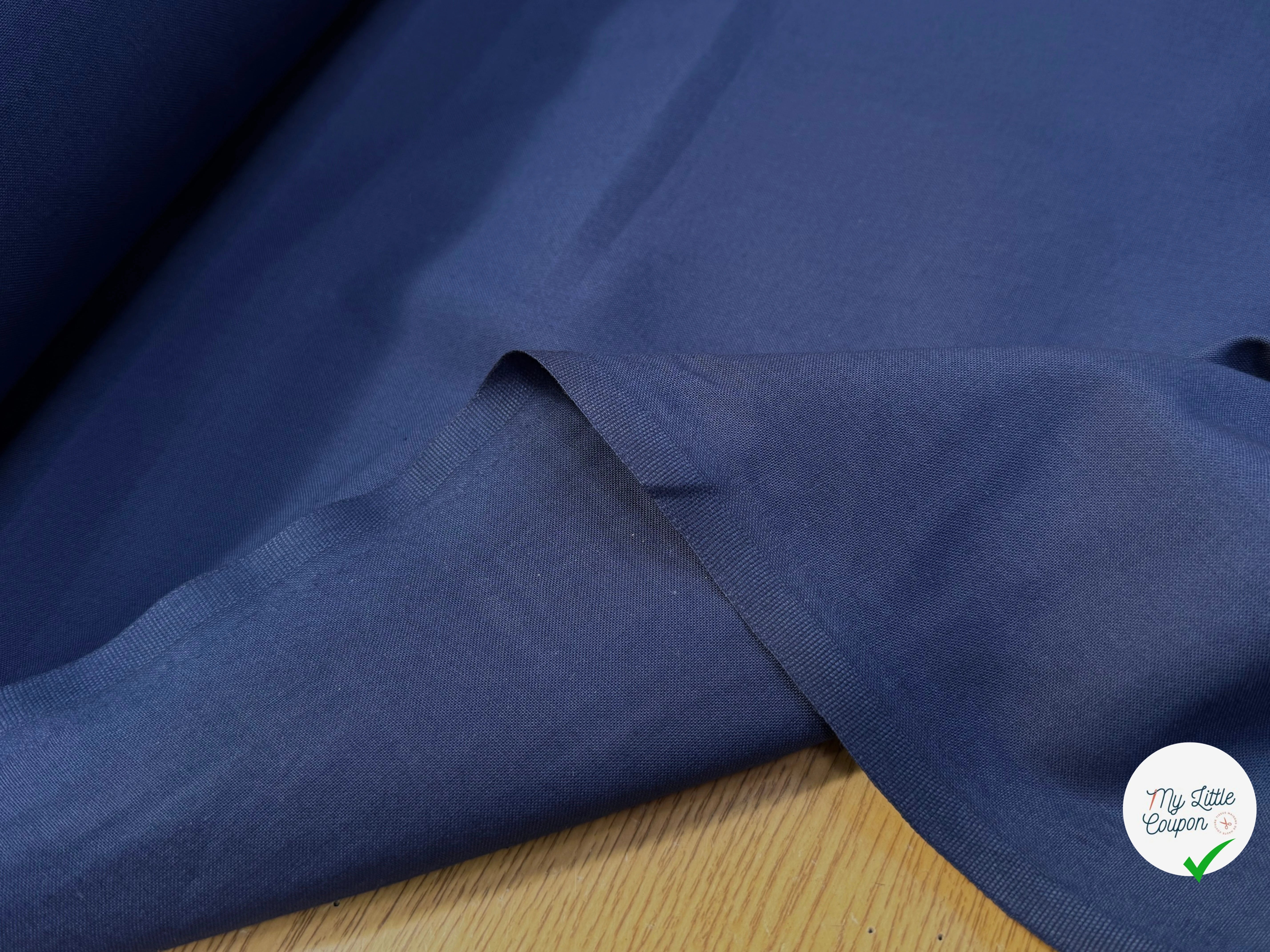 COTON CRETONNE JEKYLL NAVY 318 - My Little Coupon