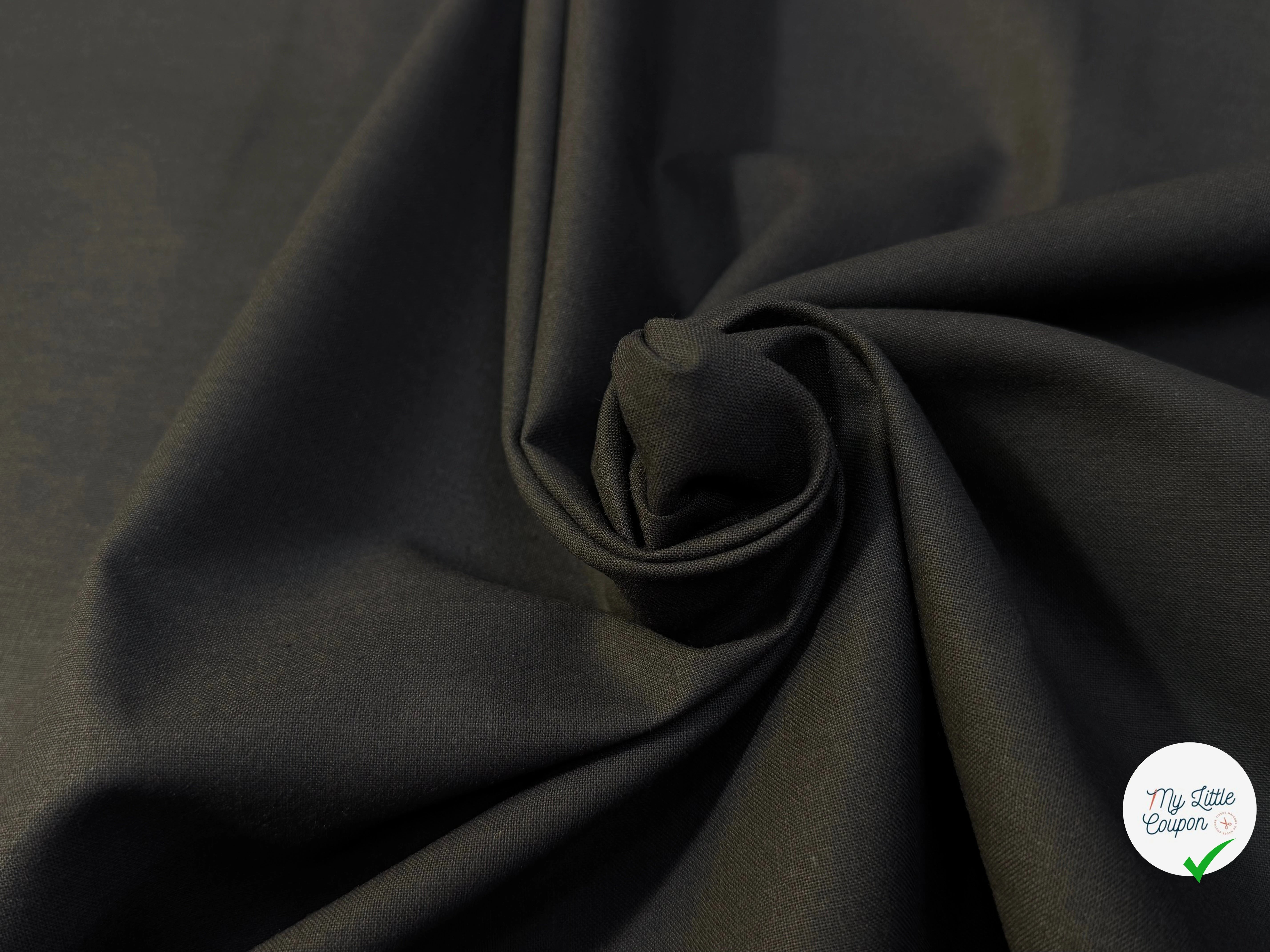 COTON CRETONNE JEKYLL NOIR 230 - My Little Coupon