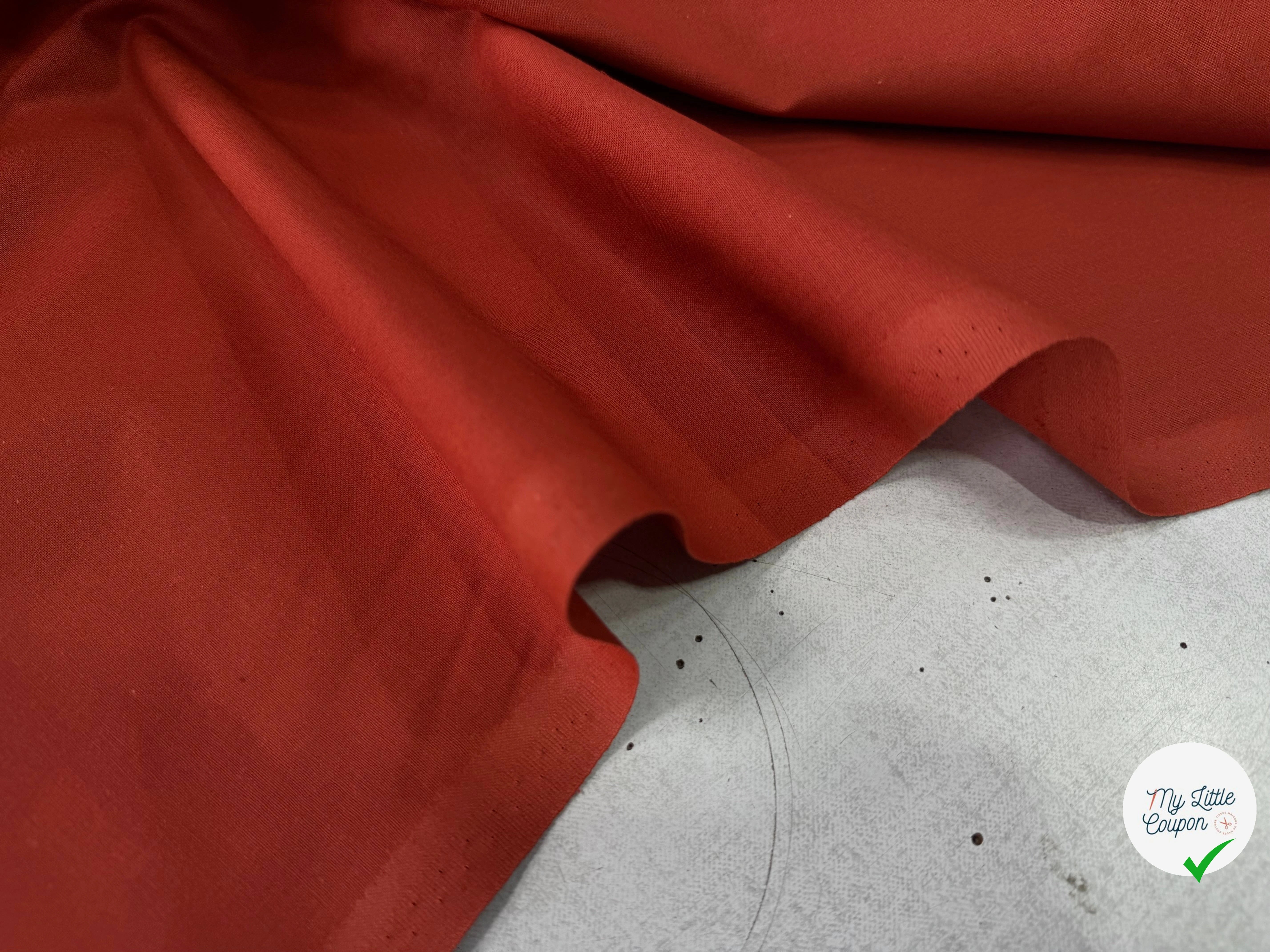 COTON CRETONNE JEKYLL TERRACOTTA 306 - My Little Coupon
