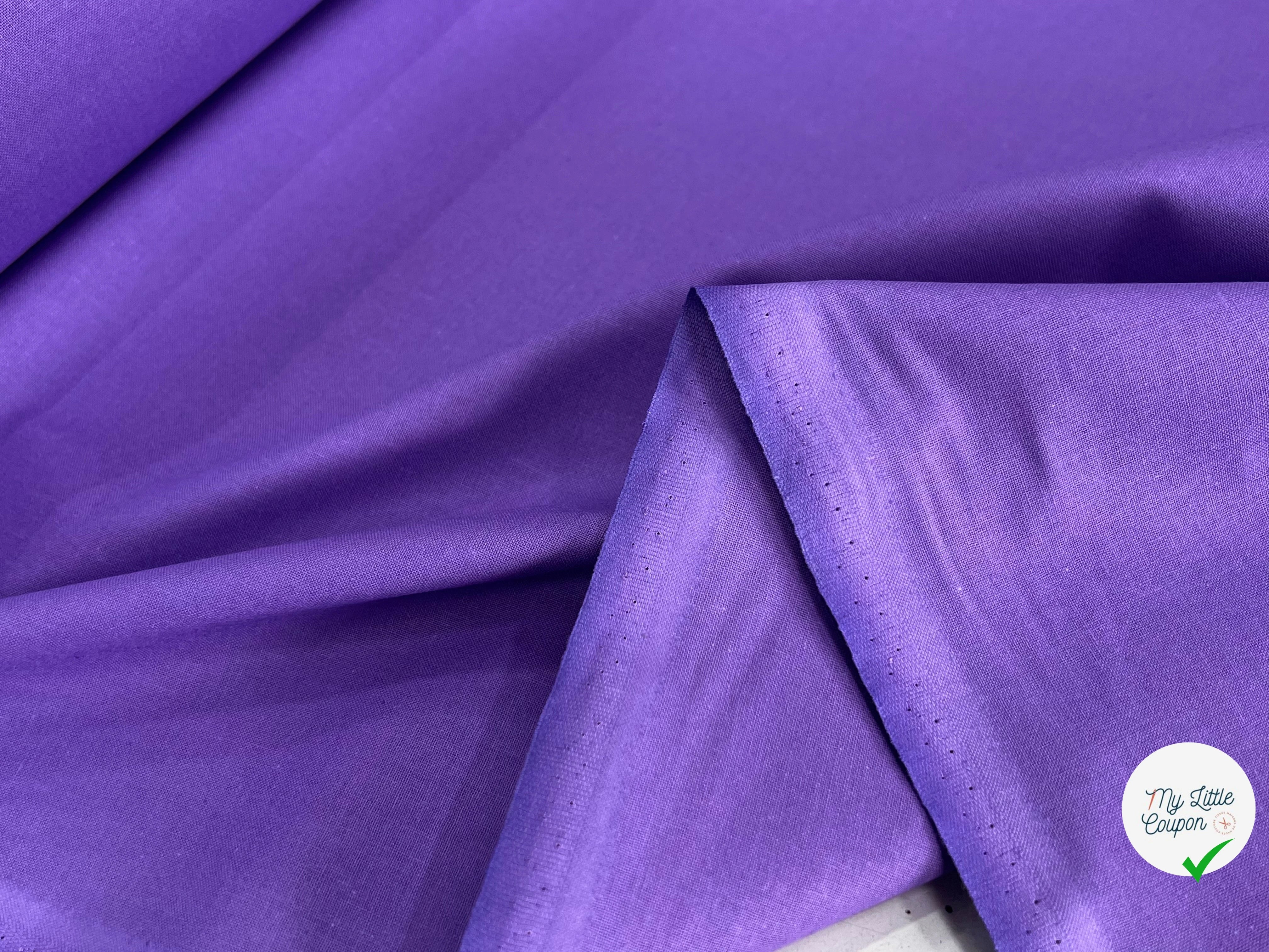 COTON CRETONNE JEKYLL VIOLET 351 - My Little Coupon